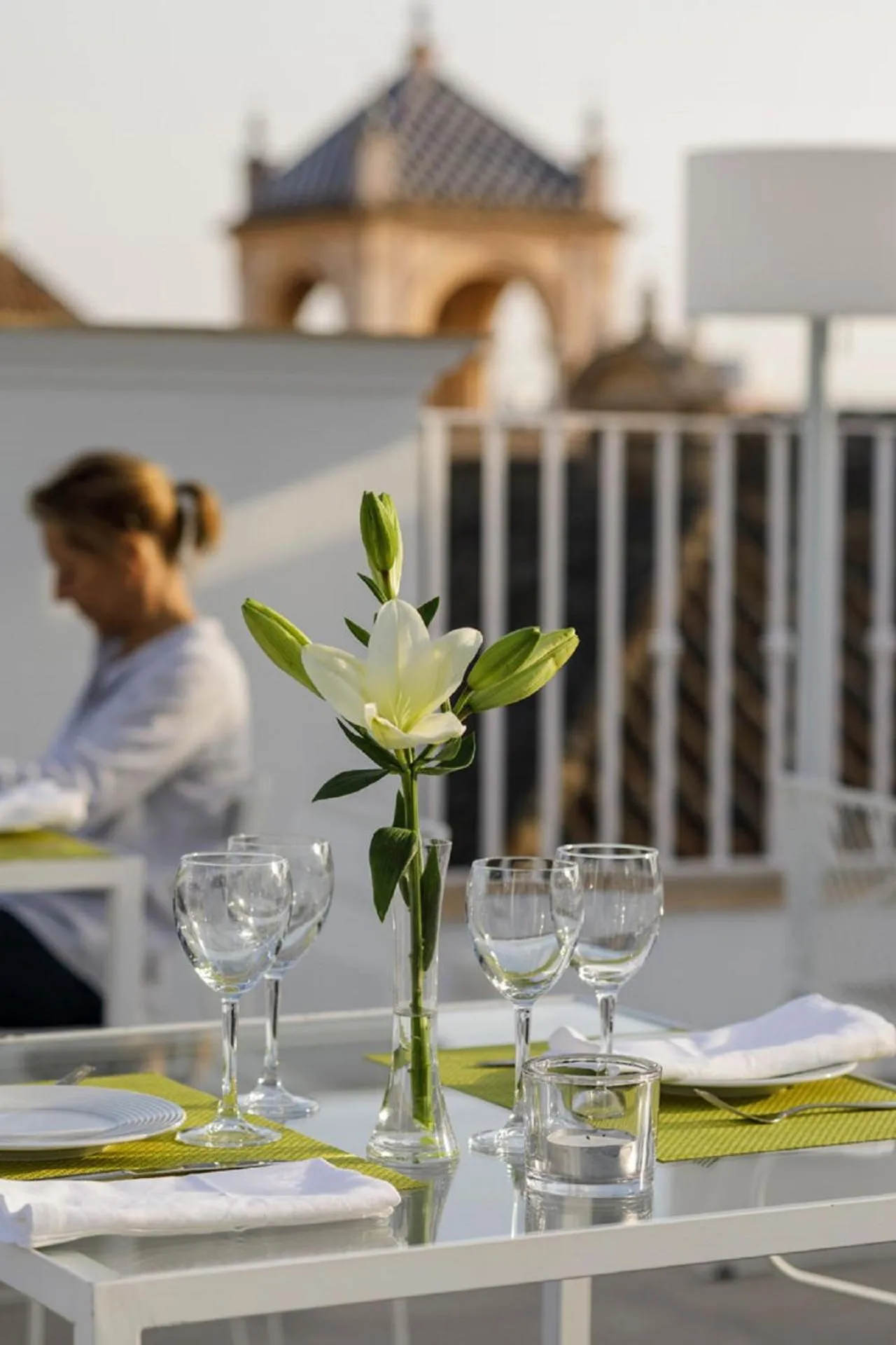 Balcony/Terrace in Hotel Fernando III