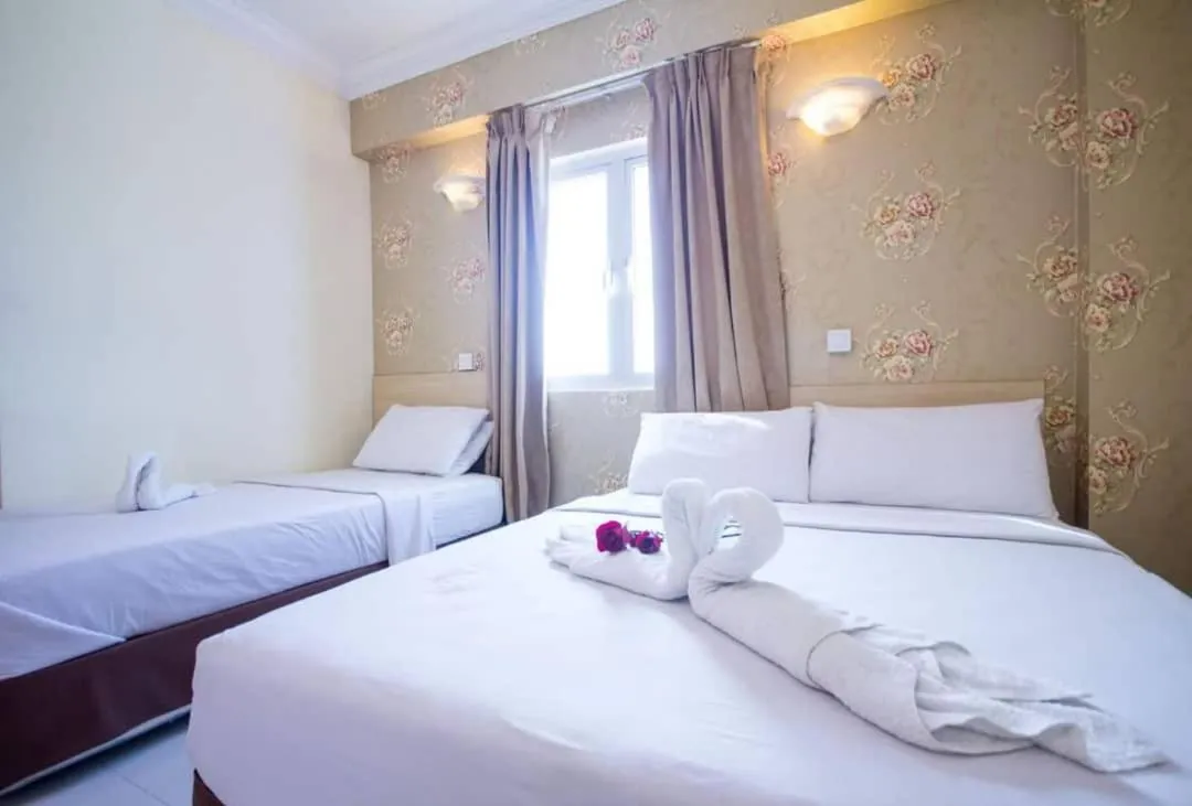 Bed in Hotel Sea Princess