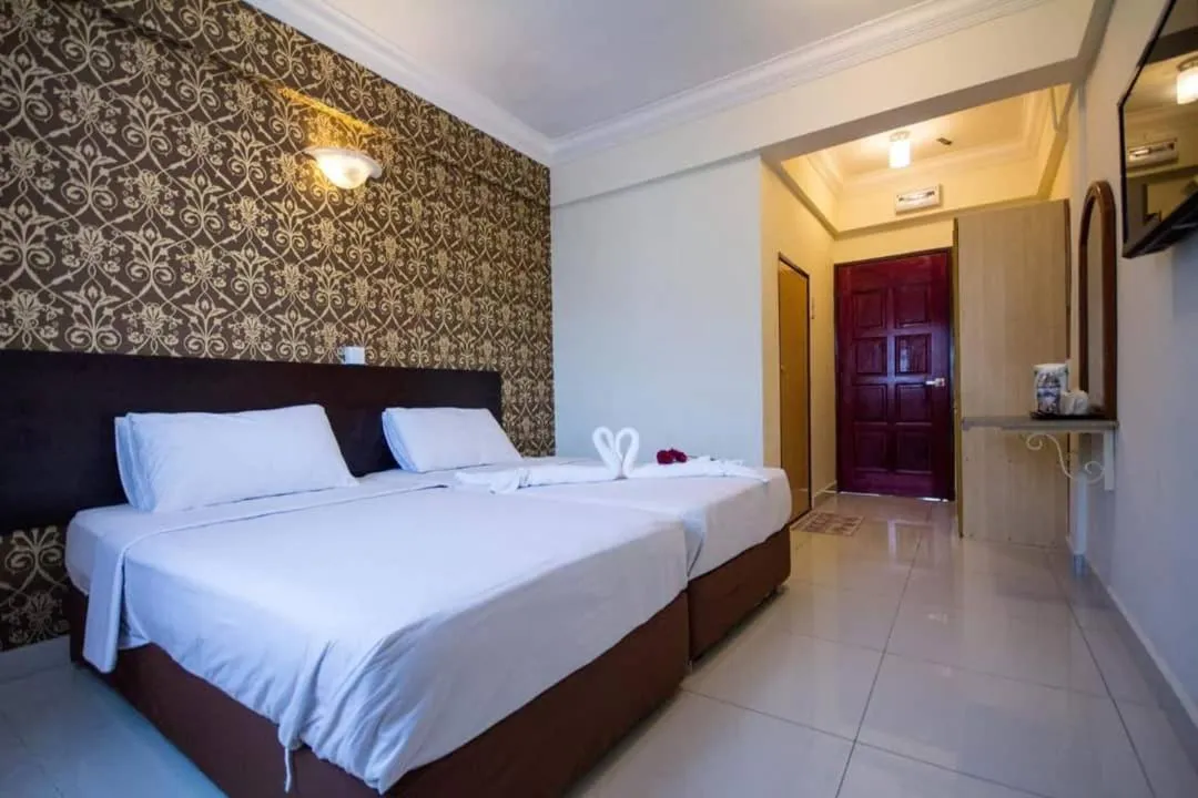 Bed in Hotel Sea Princess