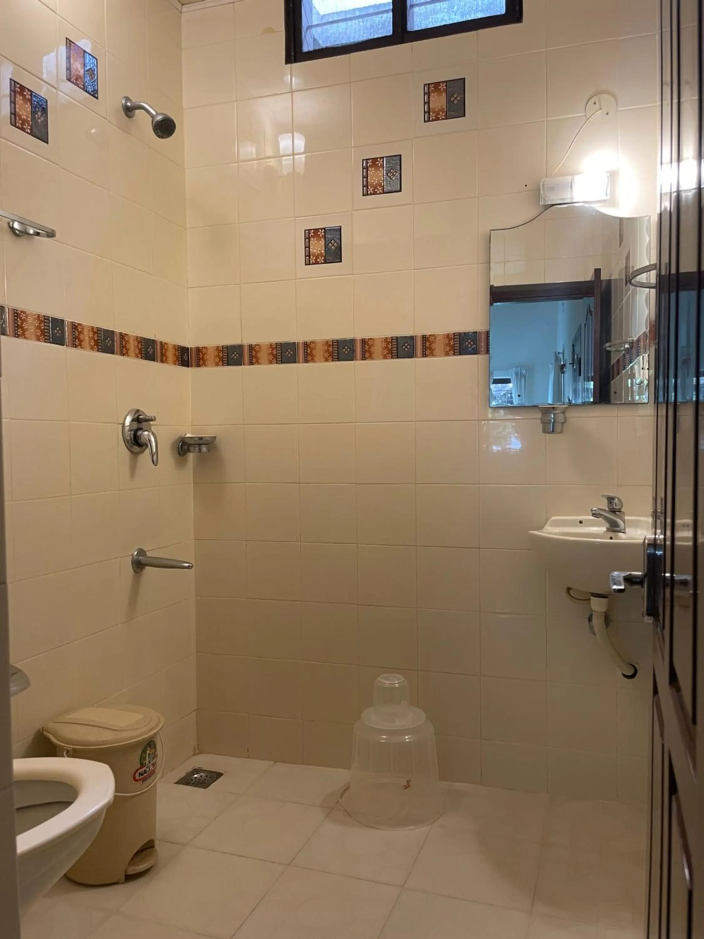 Shower in Walton's Homestay, Fort Cochin