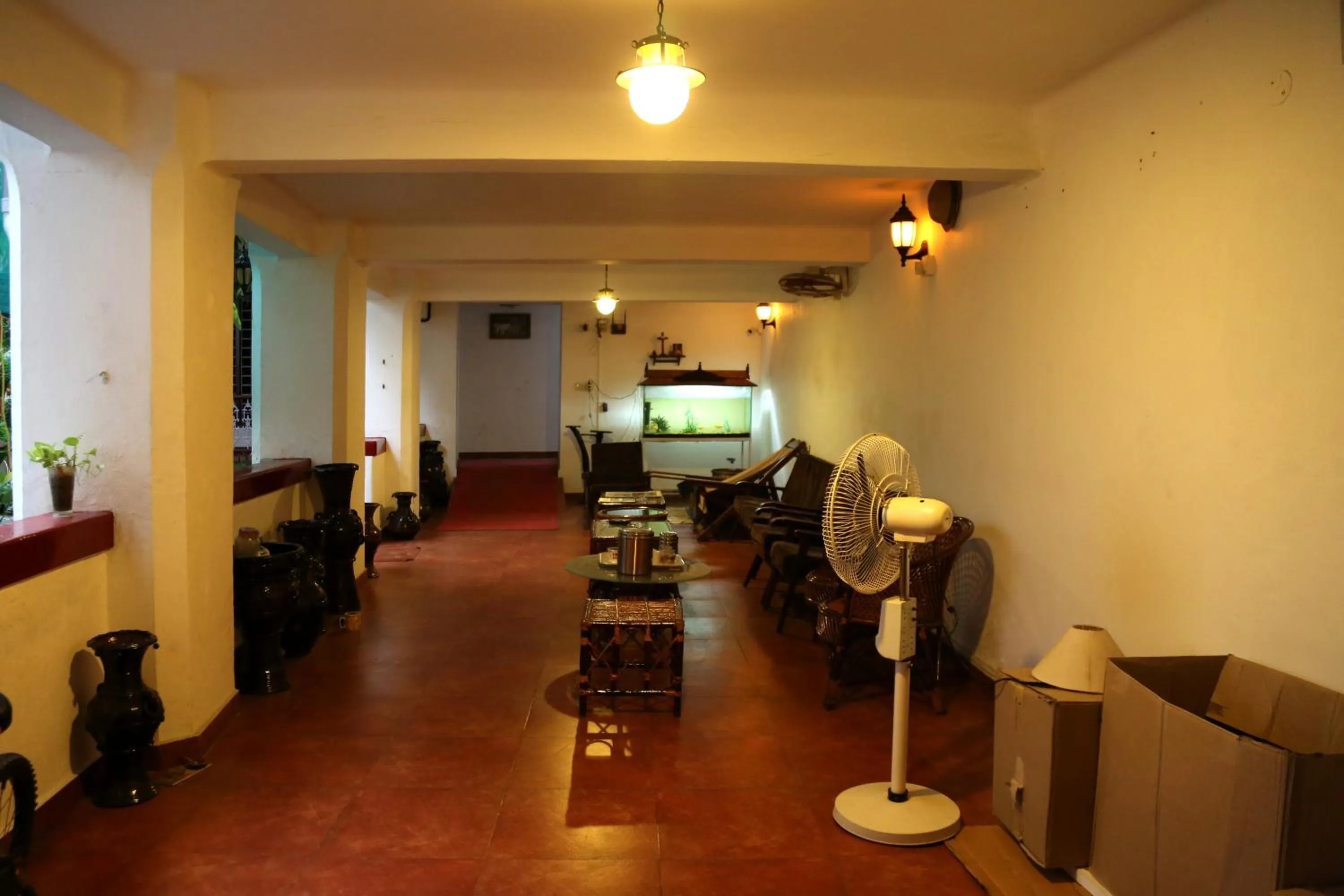 Seating area in Walton's Homestay, Fort Cochin