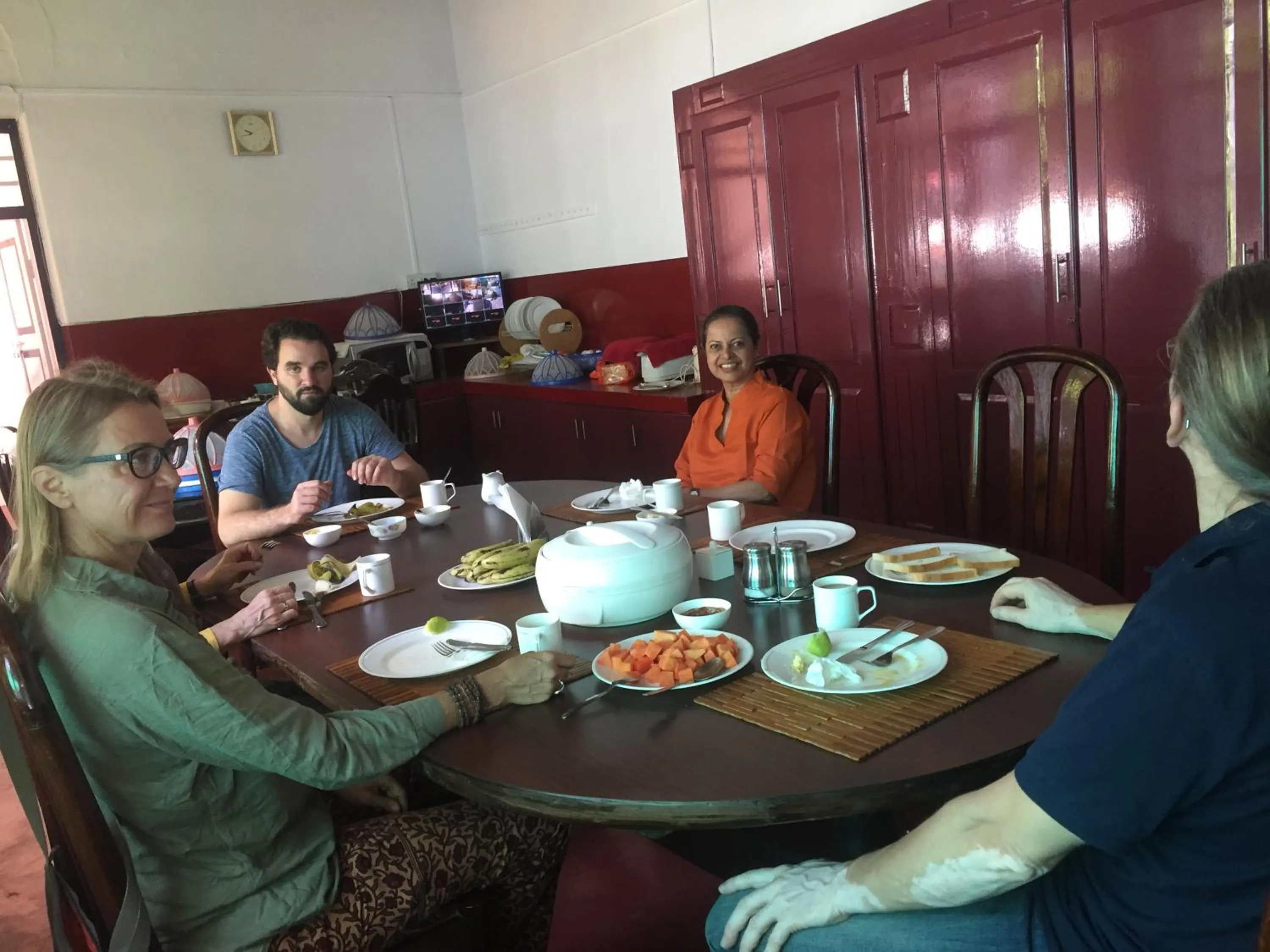 Breakfast in Walton's Homestay, Fort Cochin