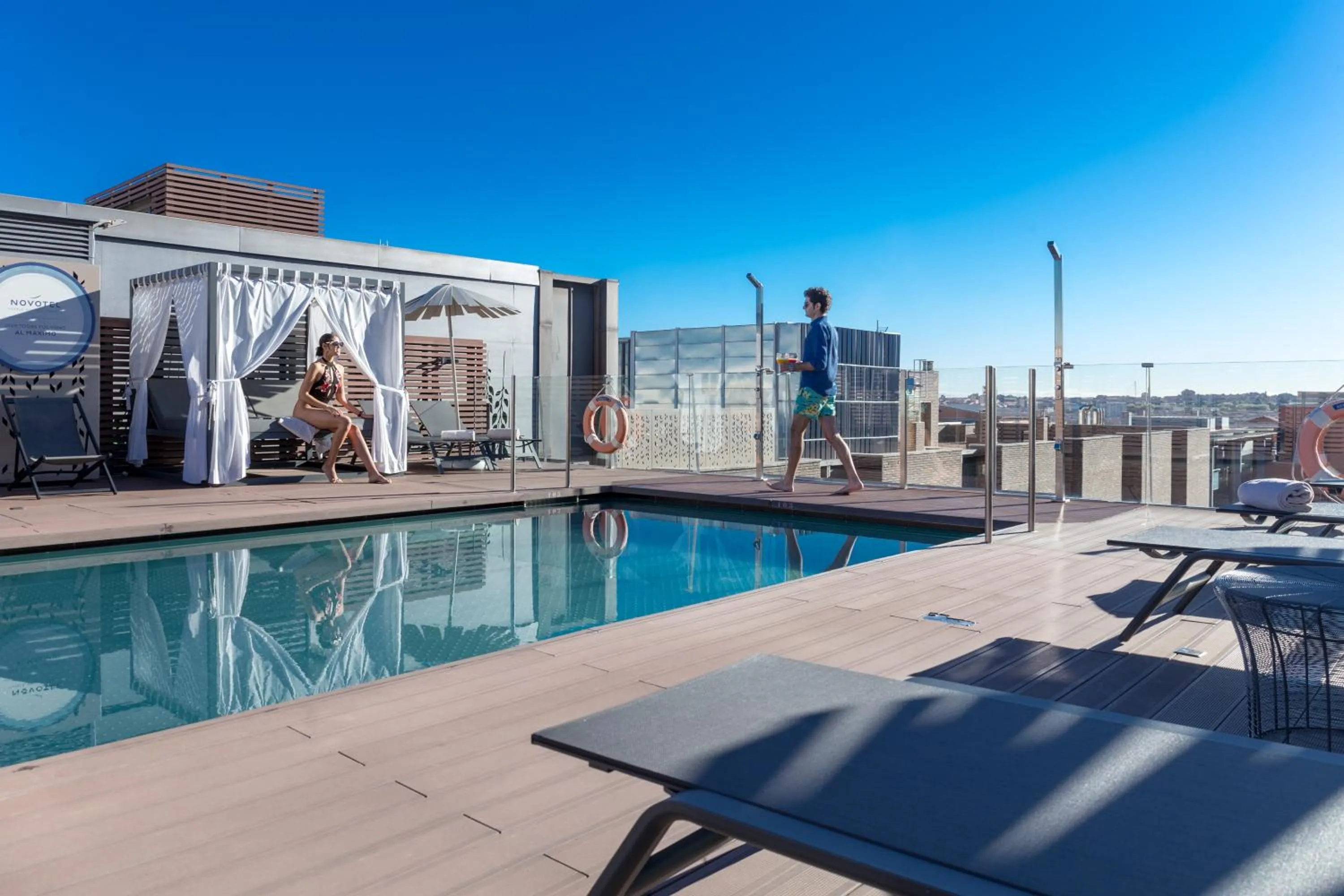 Property building in Novotel Madrid Center