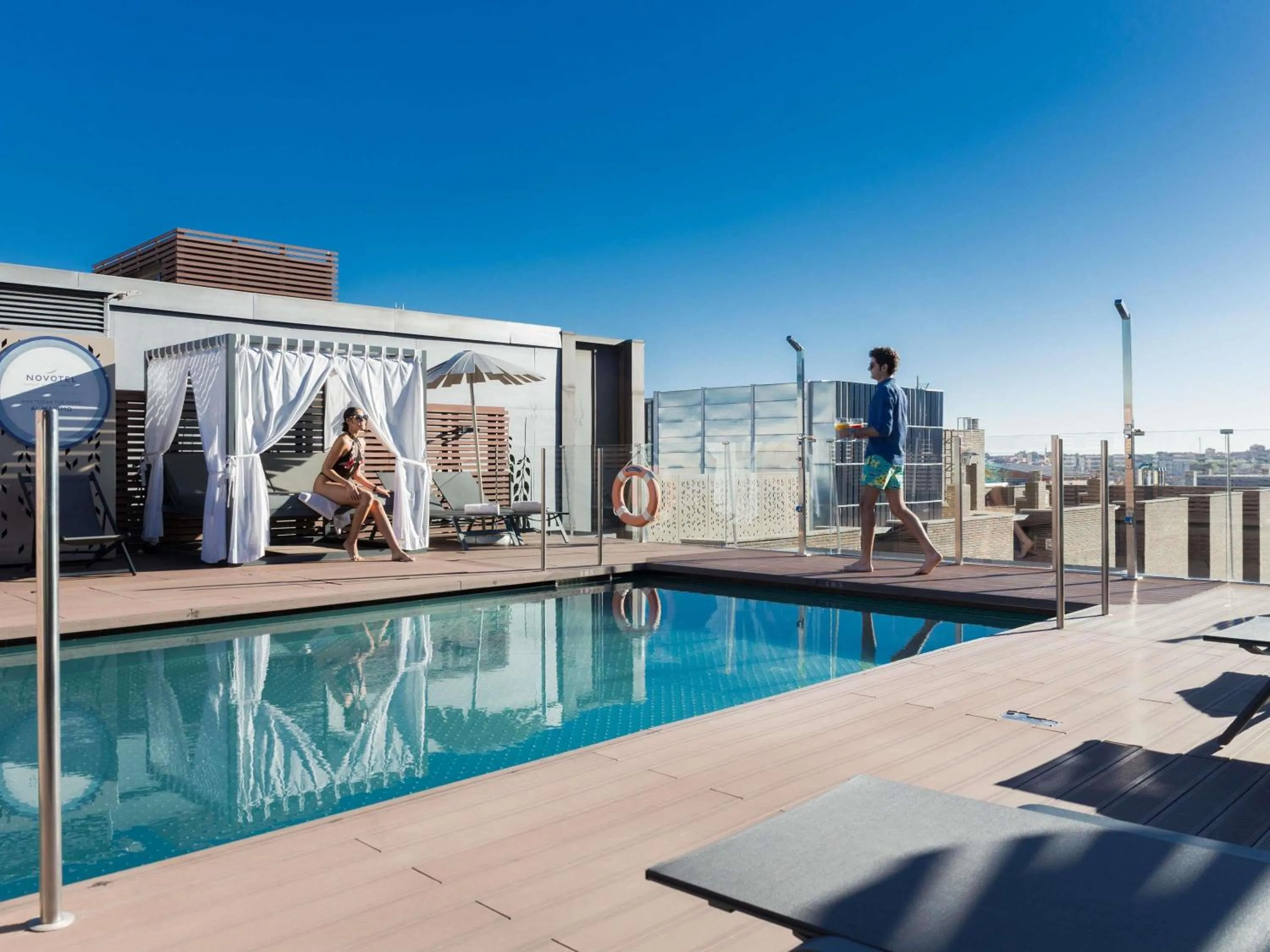 Property building in Novotel Madrid Center