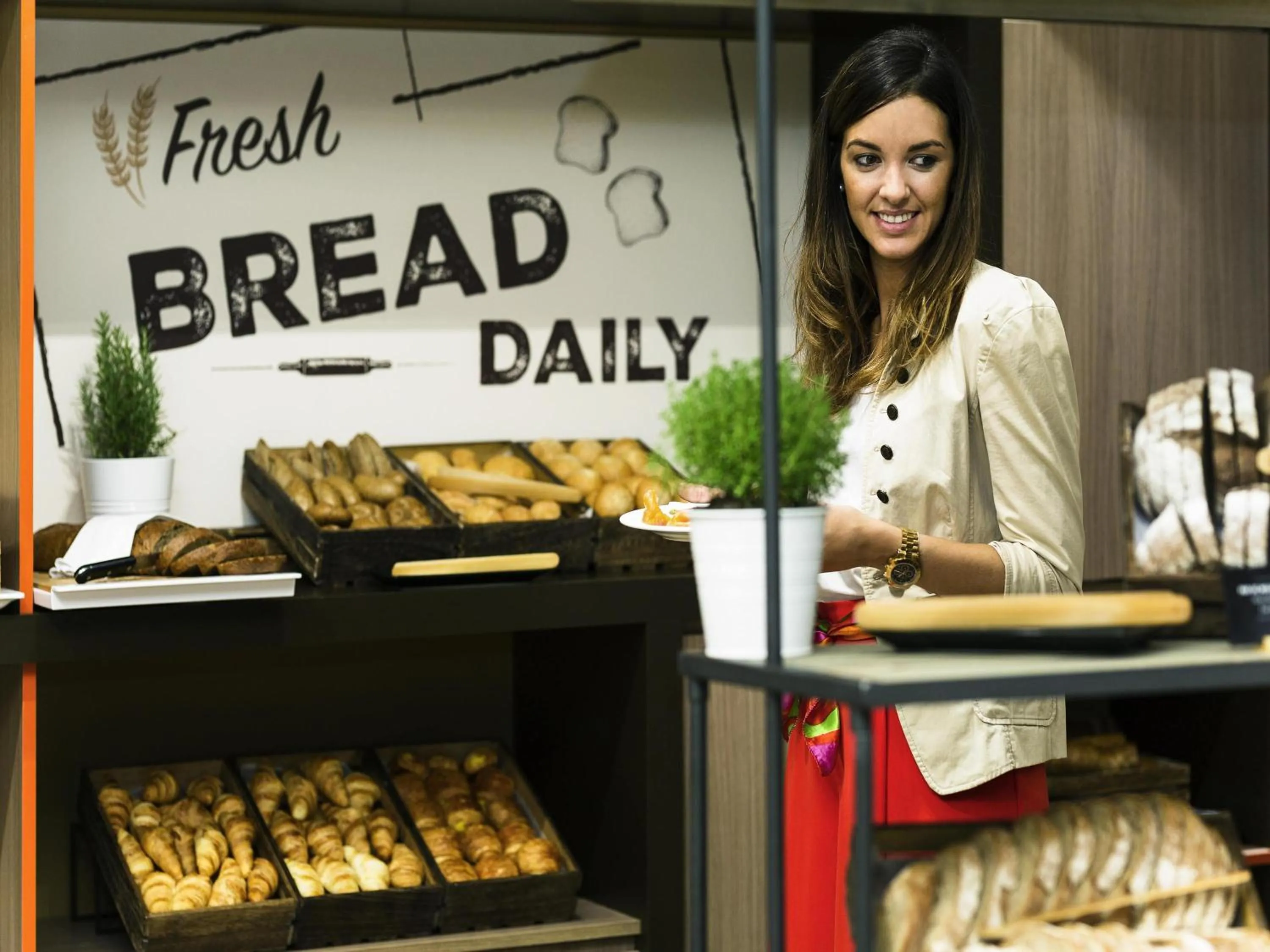 Breakfast in Novotel Madrid Center