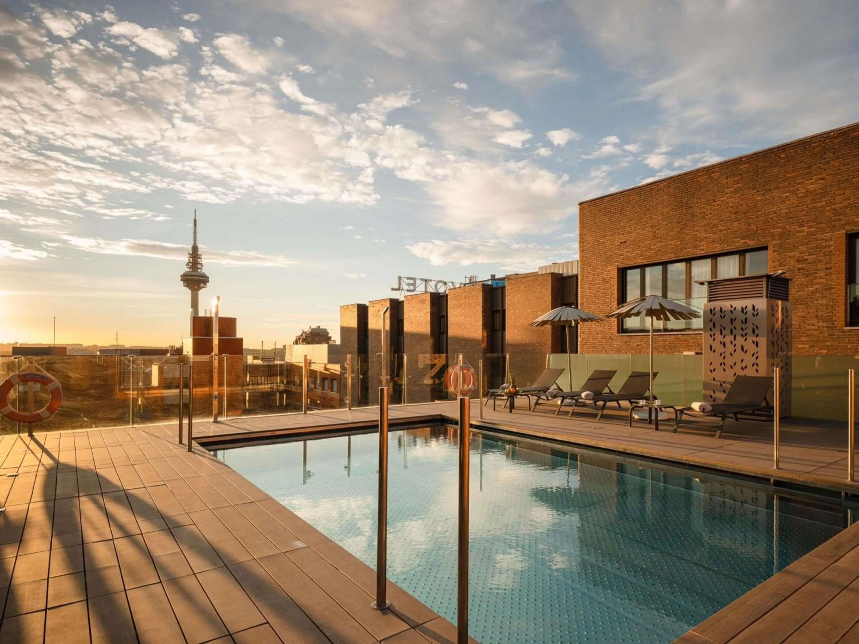 Property building in Novotel Madrid Center