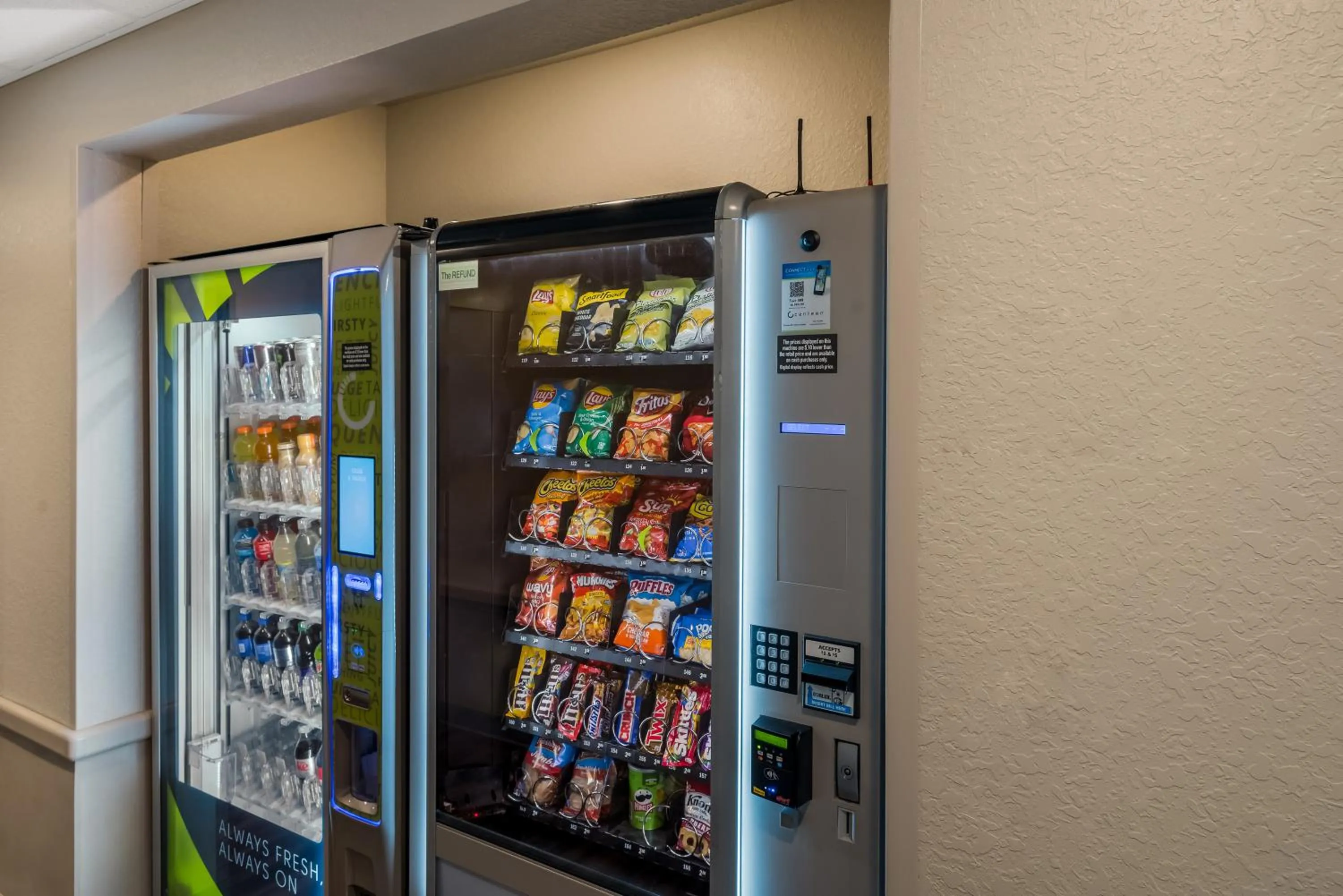 vending machine in WoodSpring Suites West Palm Beach