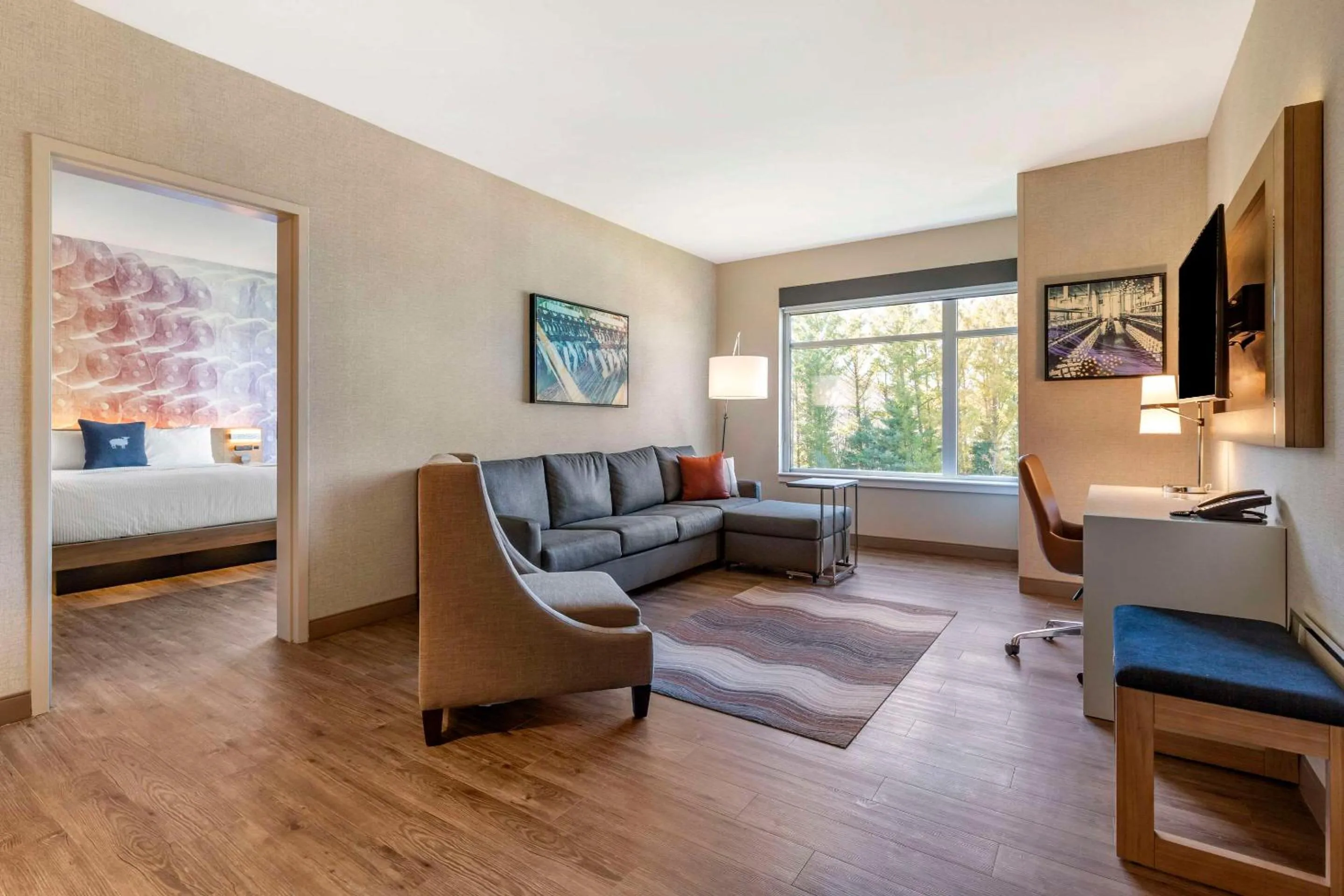 Bedroom in Cambria Hotel Manchester South Windsor