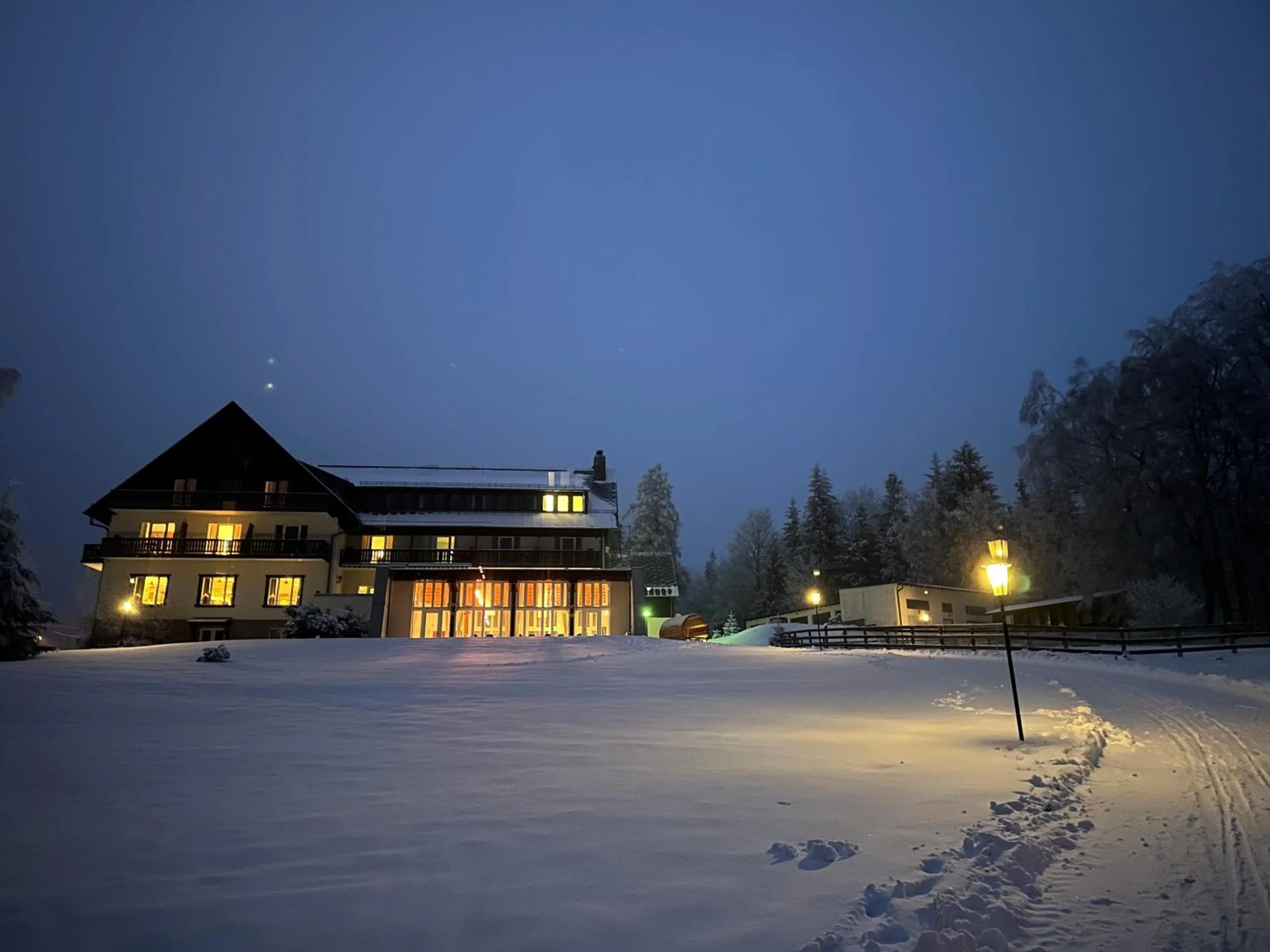 Sauna in Hotel Haus am Ahorn