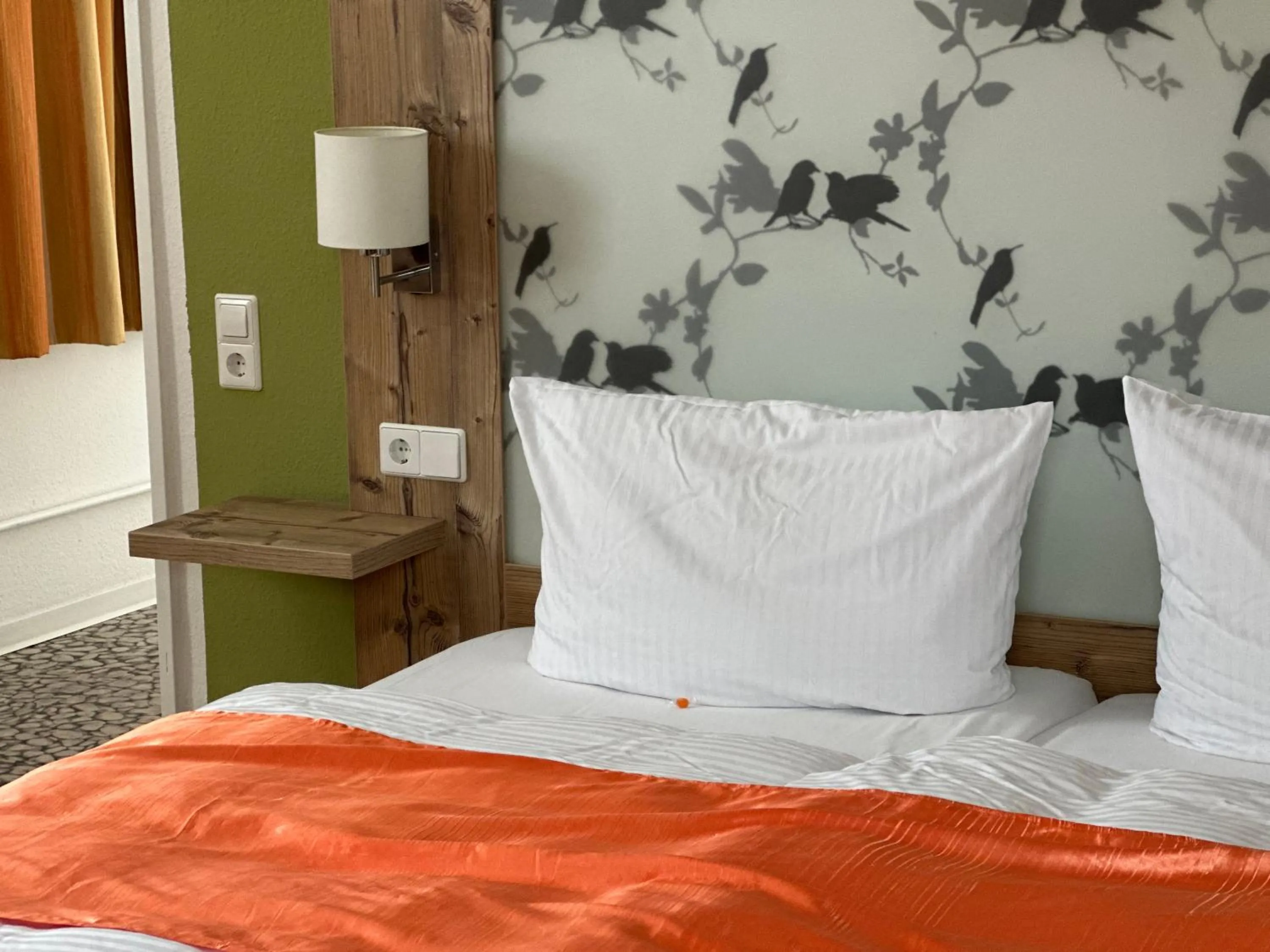 Bed in Hotel Haus am Ahorn