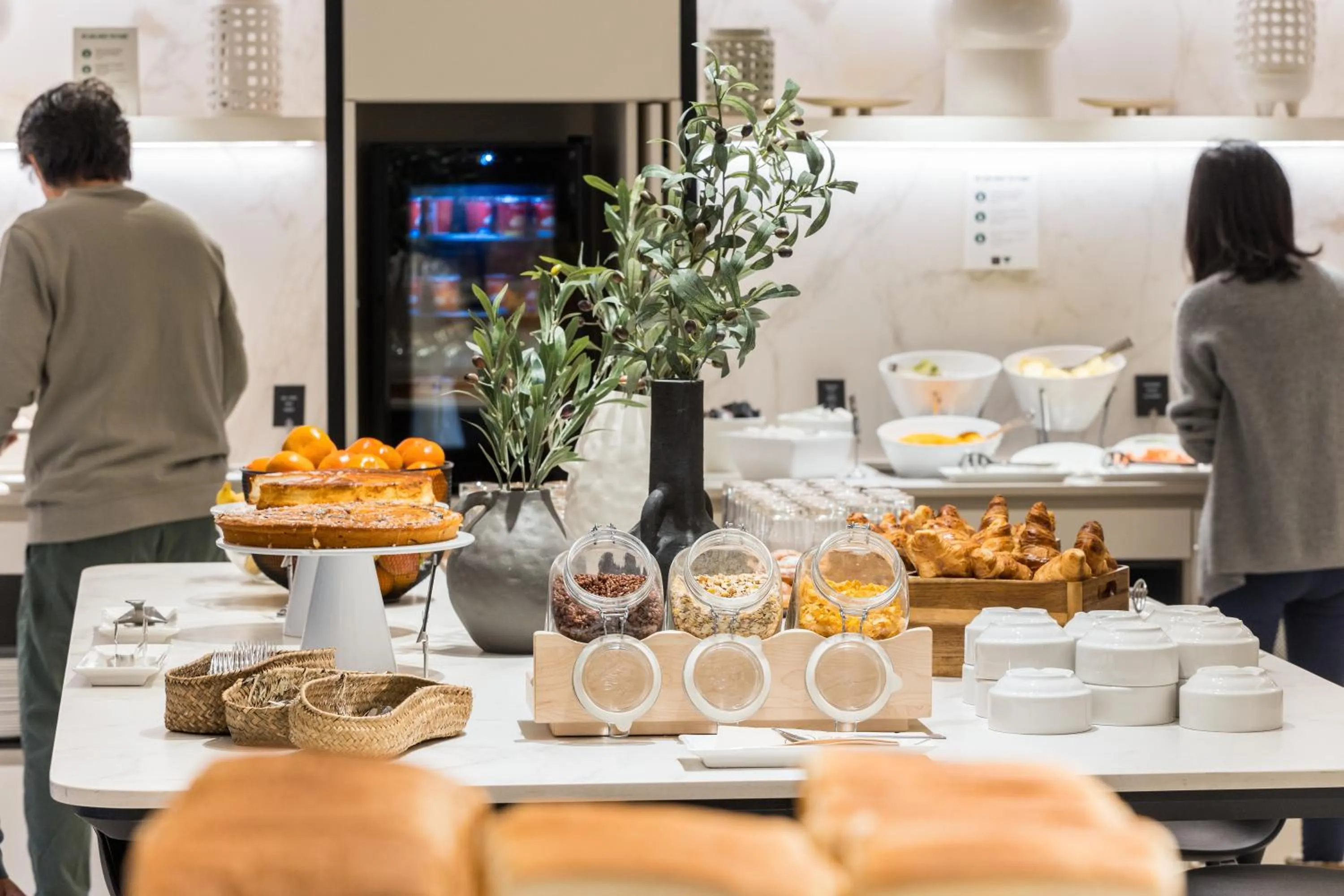 Buffet breakfast in Royal Ramblas