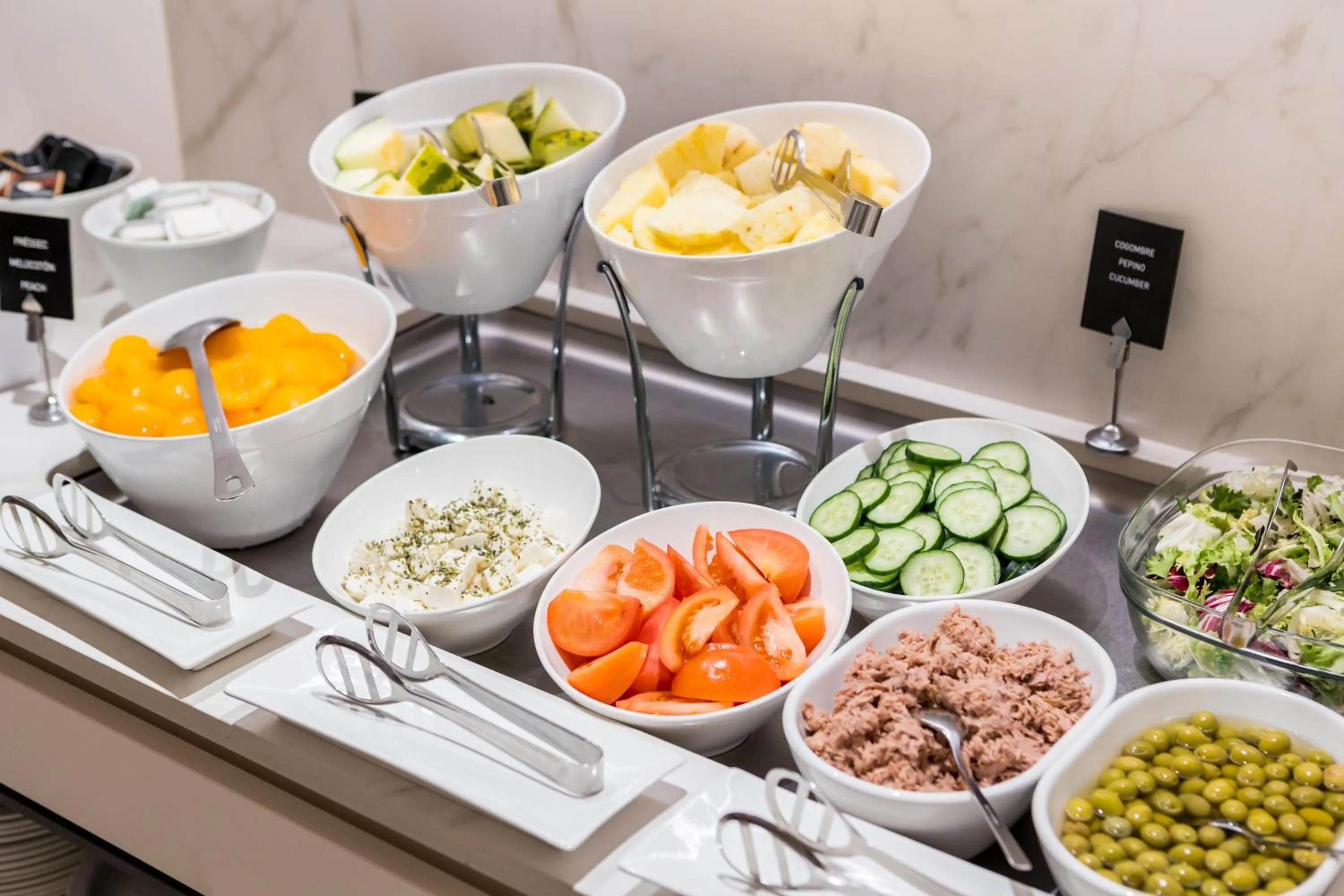 Buffet breakfast in Royal Ramblas