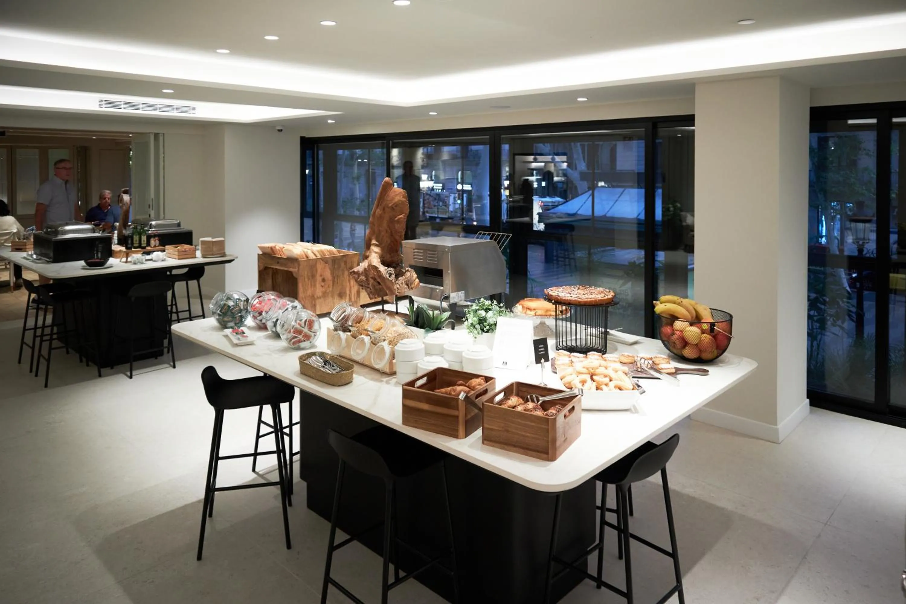 Breakfast in Royal Ramblas