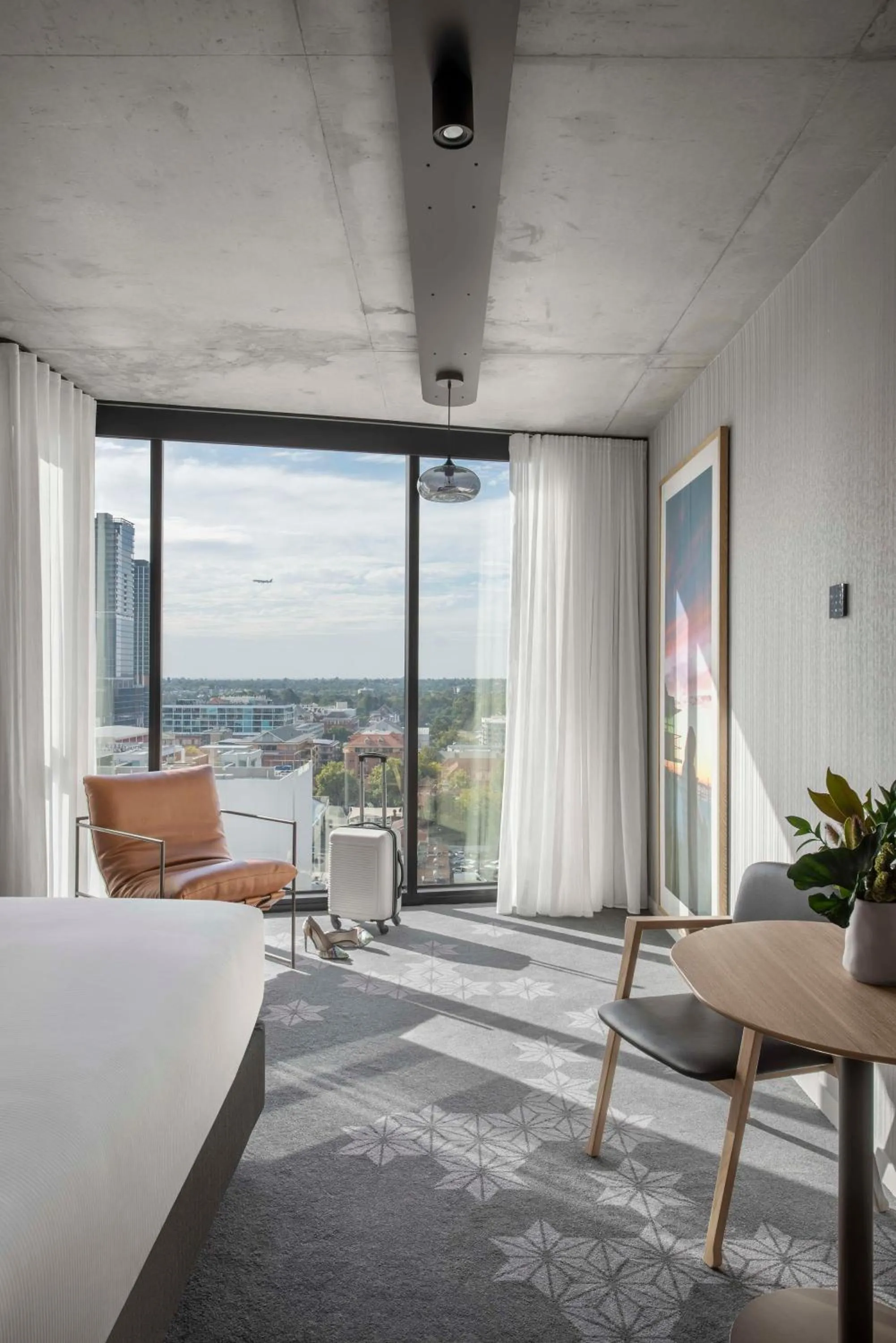 View (from property/room), Bed in Vibe Hotel Adelaide