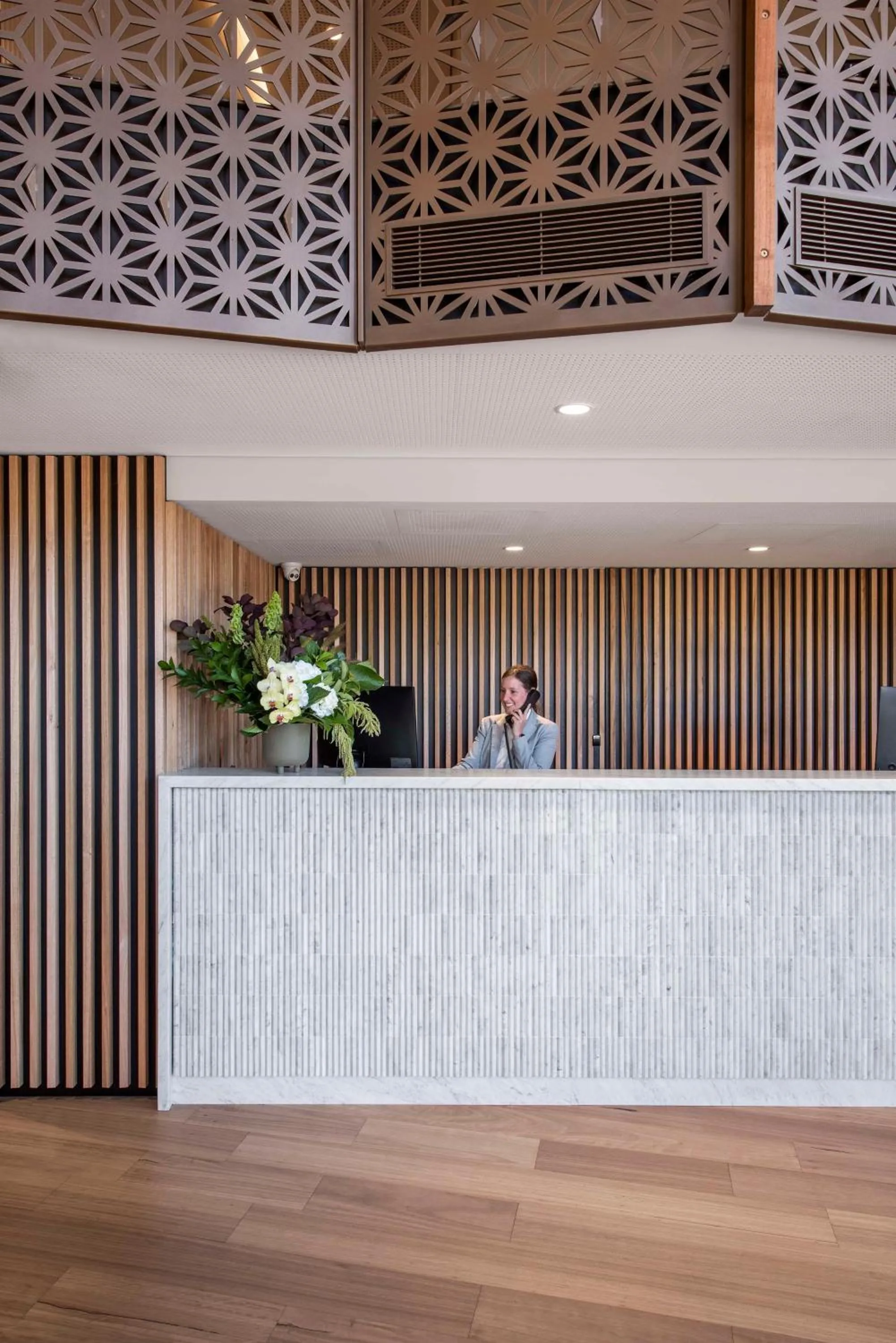 Lobby or reception in Vibe Hotel Adelaide