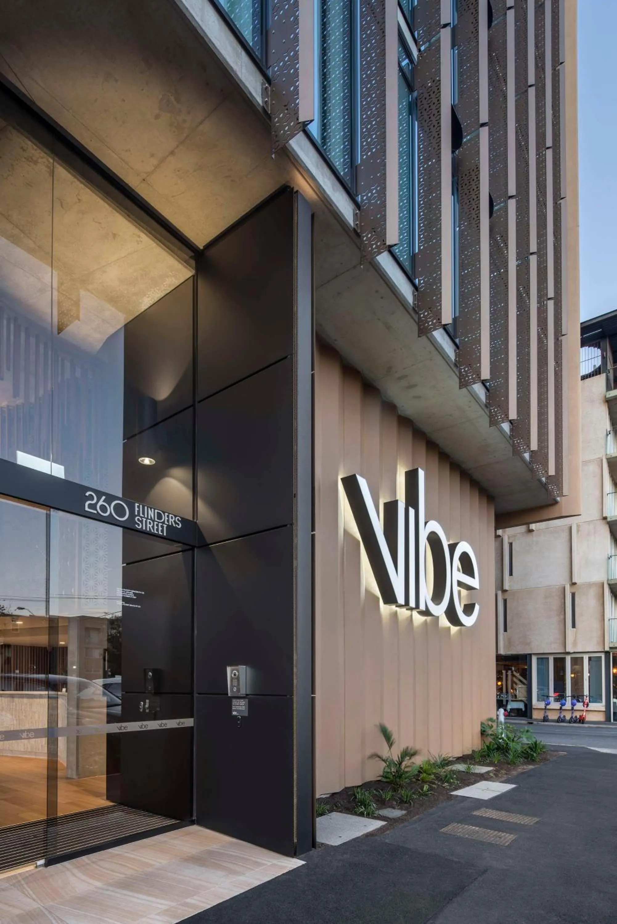 Property building in Vibe Hotel Adelaide