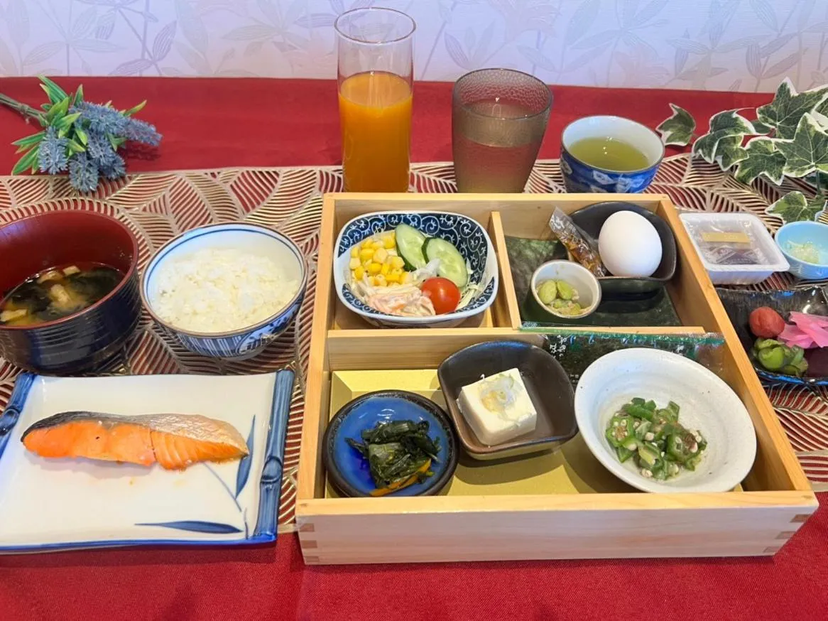 Breakfast in KOUBOUNOYU HONTEN