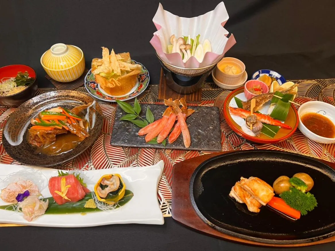 Dinner in KOUBOUNOYU NAGAOKA