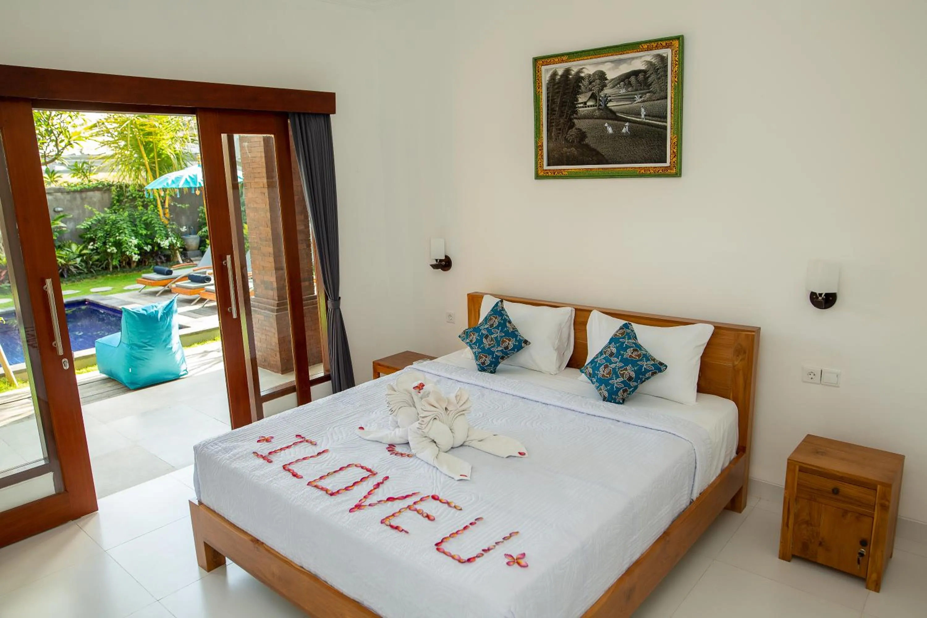 Bed in Frangipani House and Spa by ecommerceloka