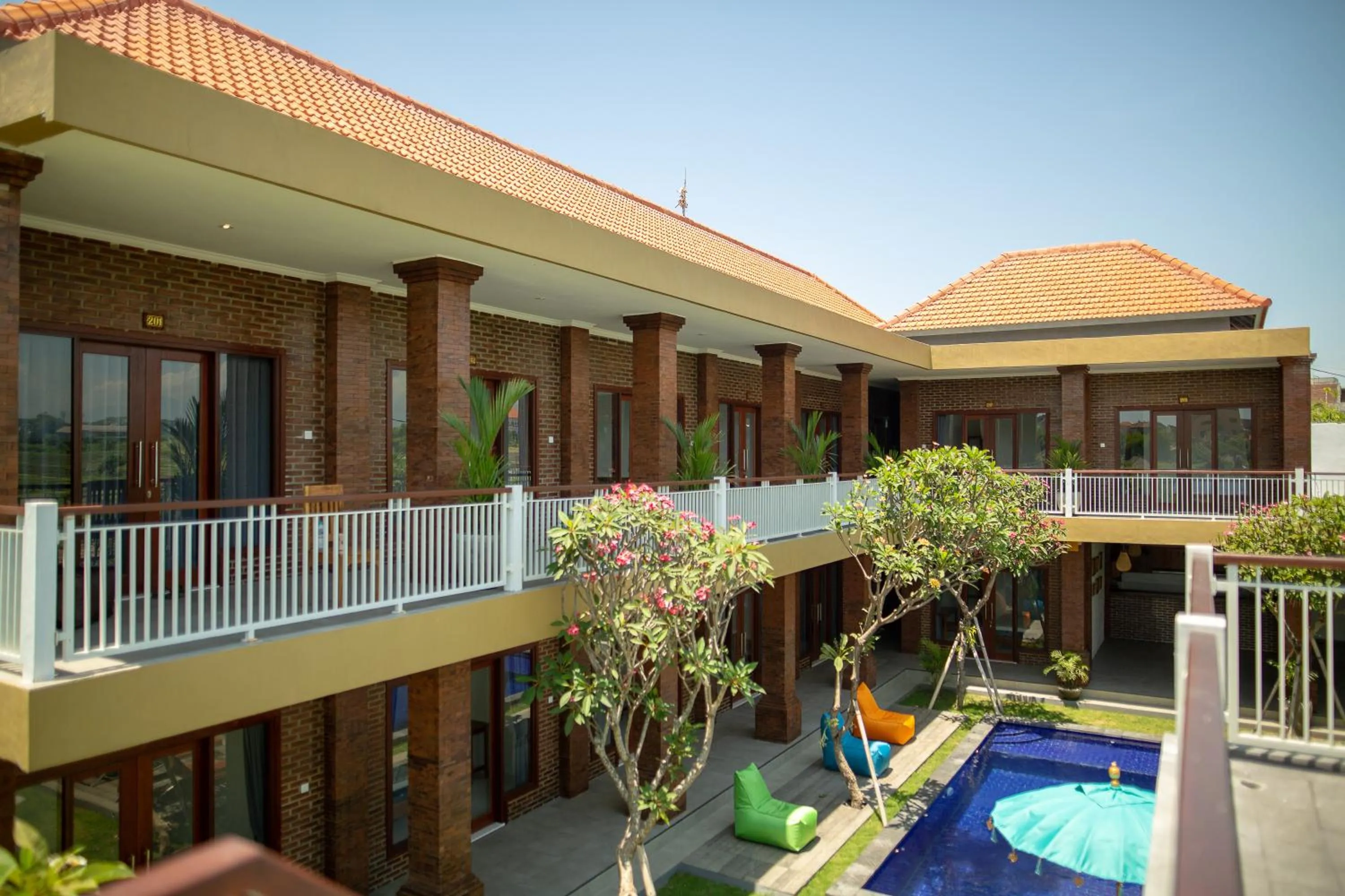 Balcony/Terrace in Frangipani House and Spa by ecommerceloka