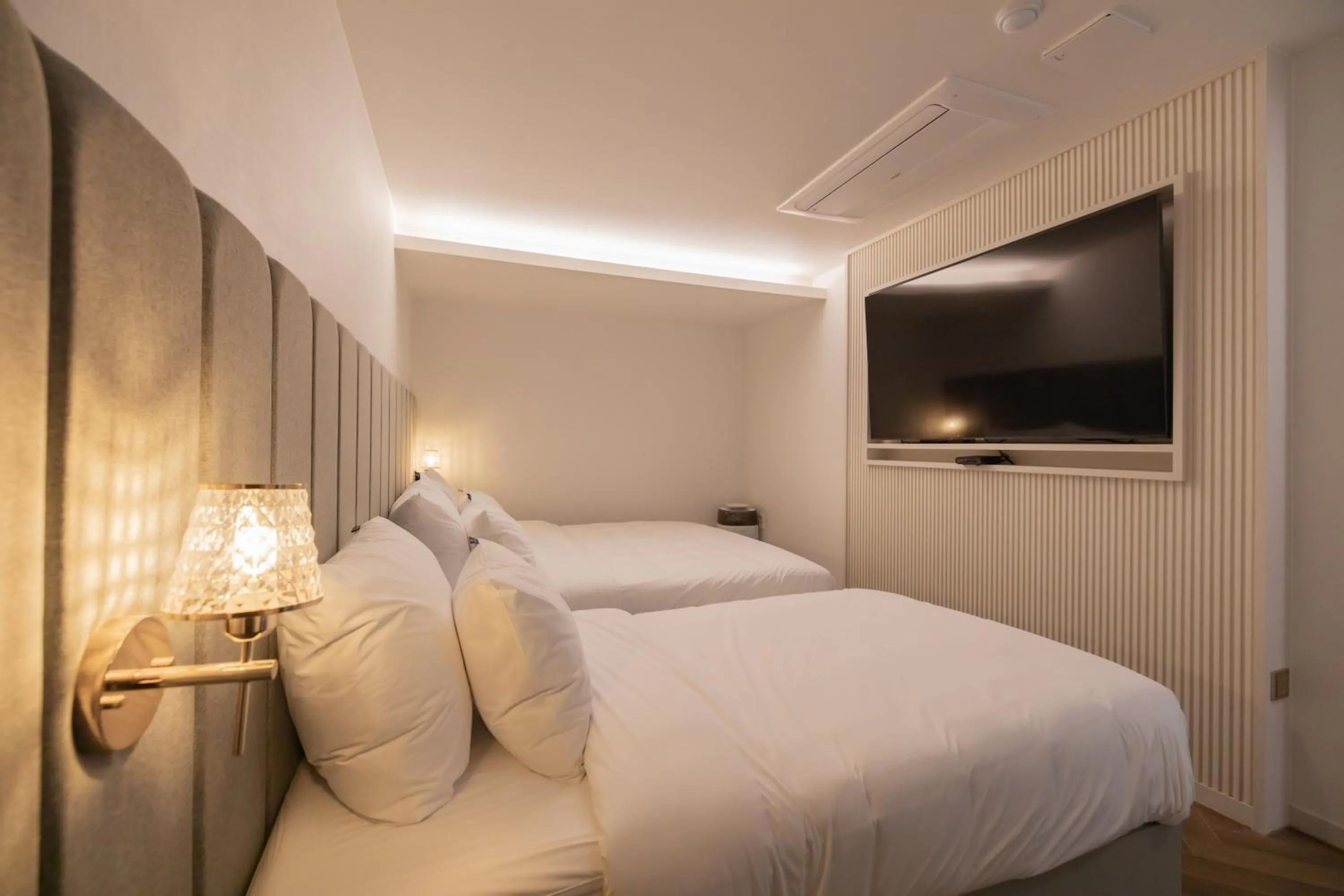 Bed in Denbasta Hotel Heritage