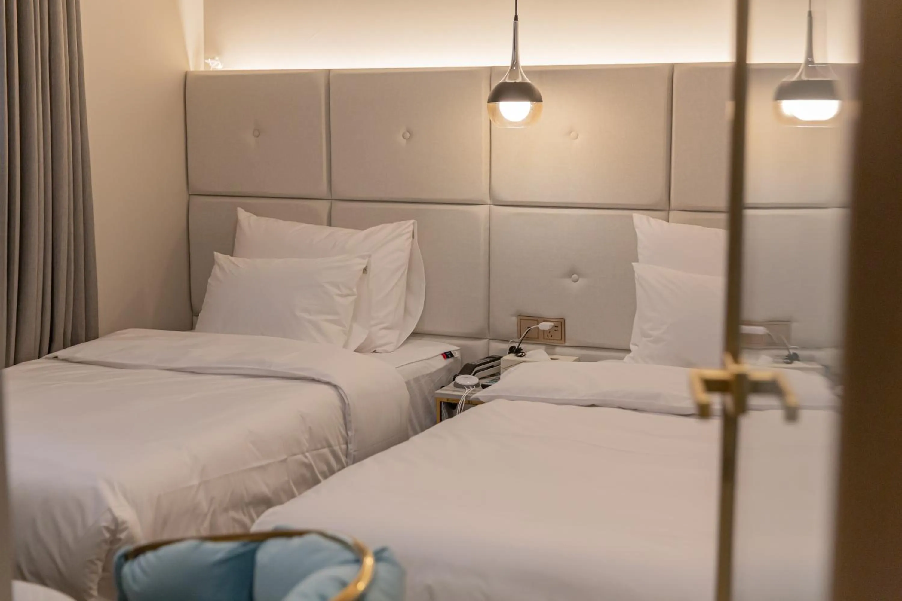 Bed in Denbasta Hotel Heritage