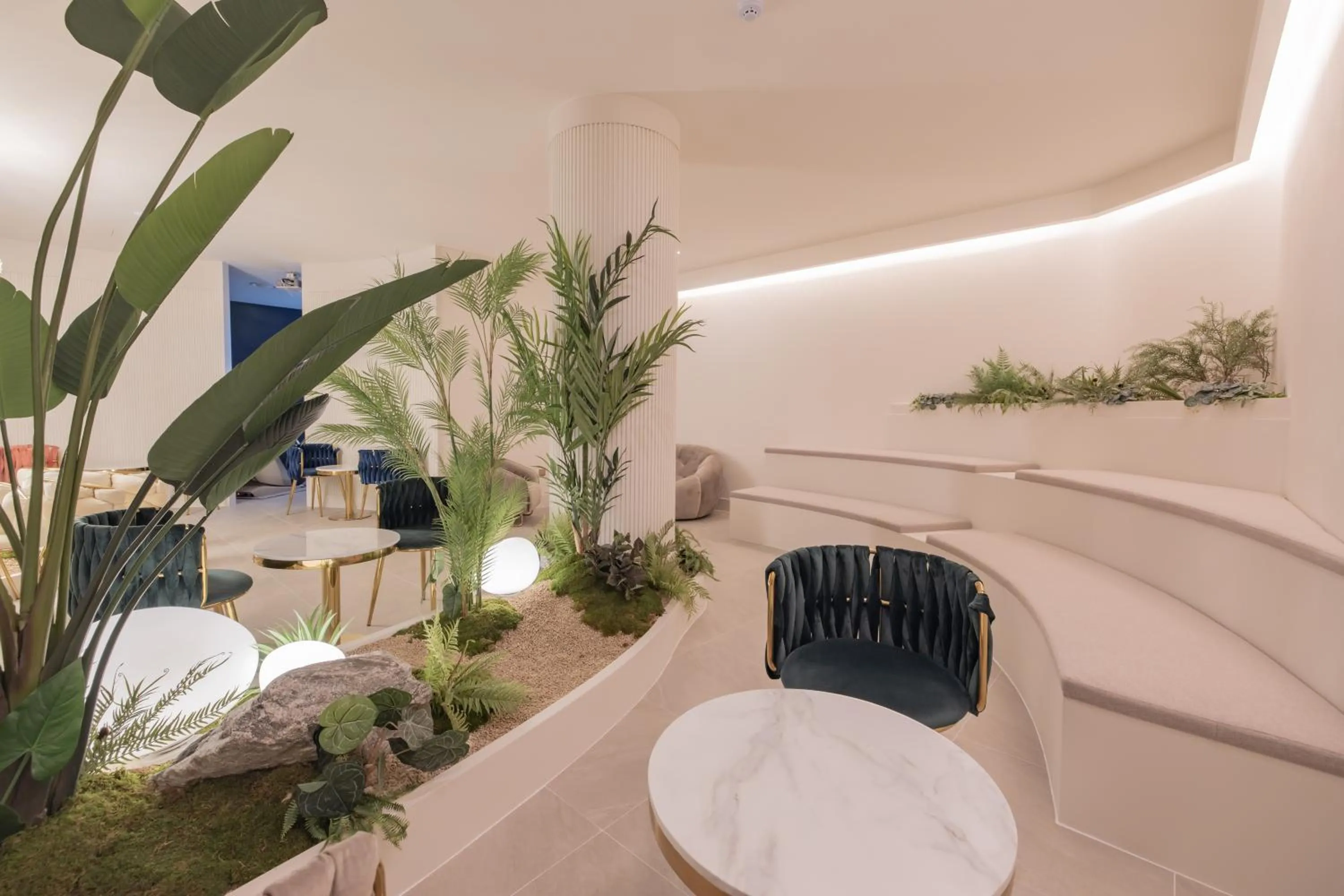 Seating area in Denbasta Hotel Heritage