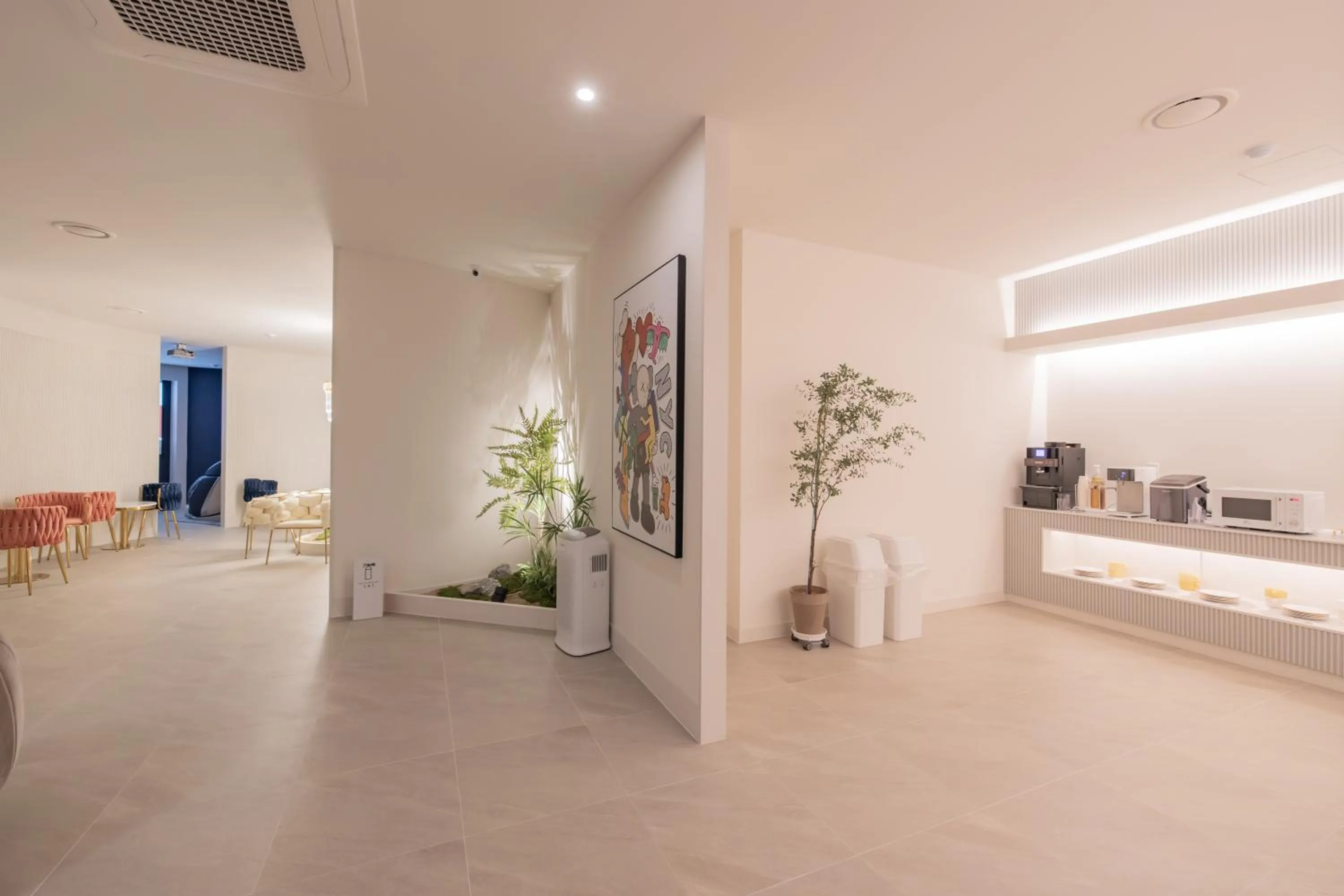 Seating area in Denbasta Hotel Heritage