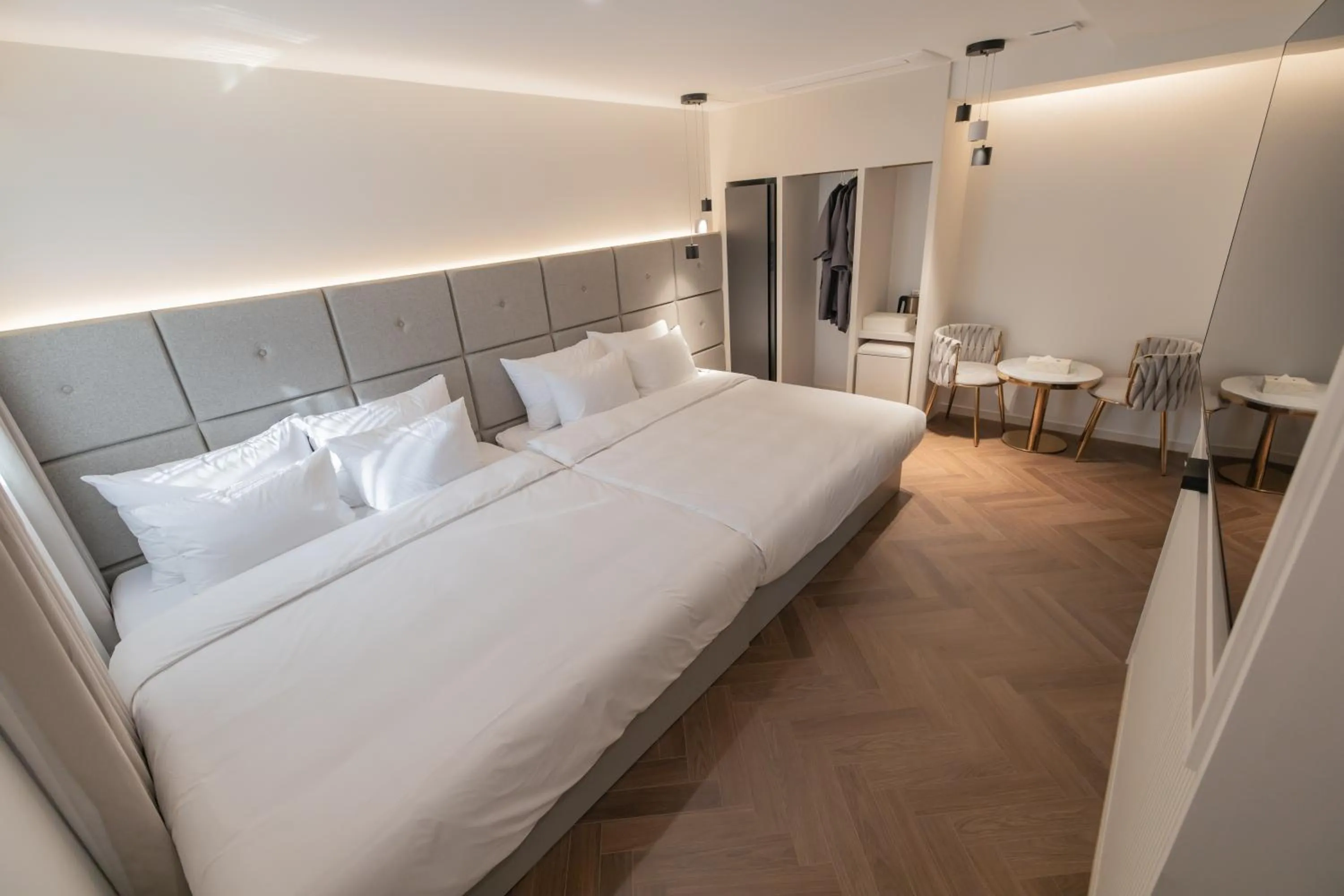 Bed in Denbasta Hotel Heritage