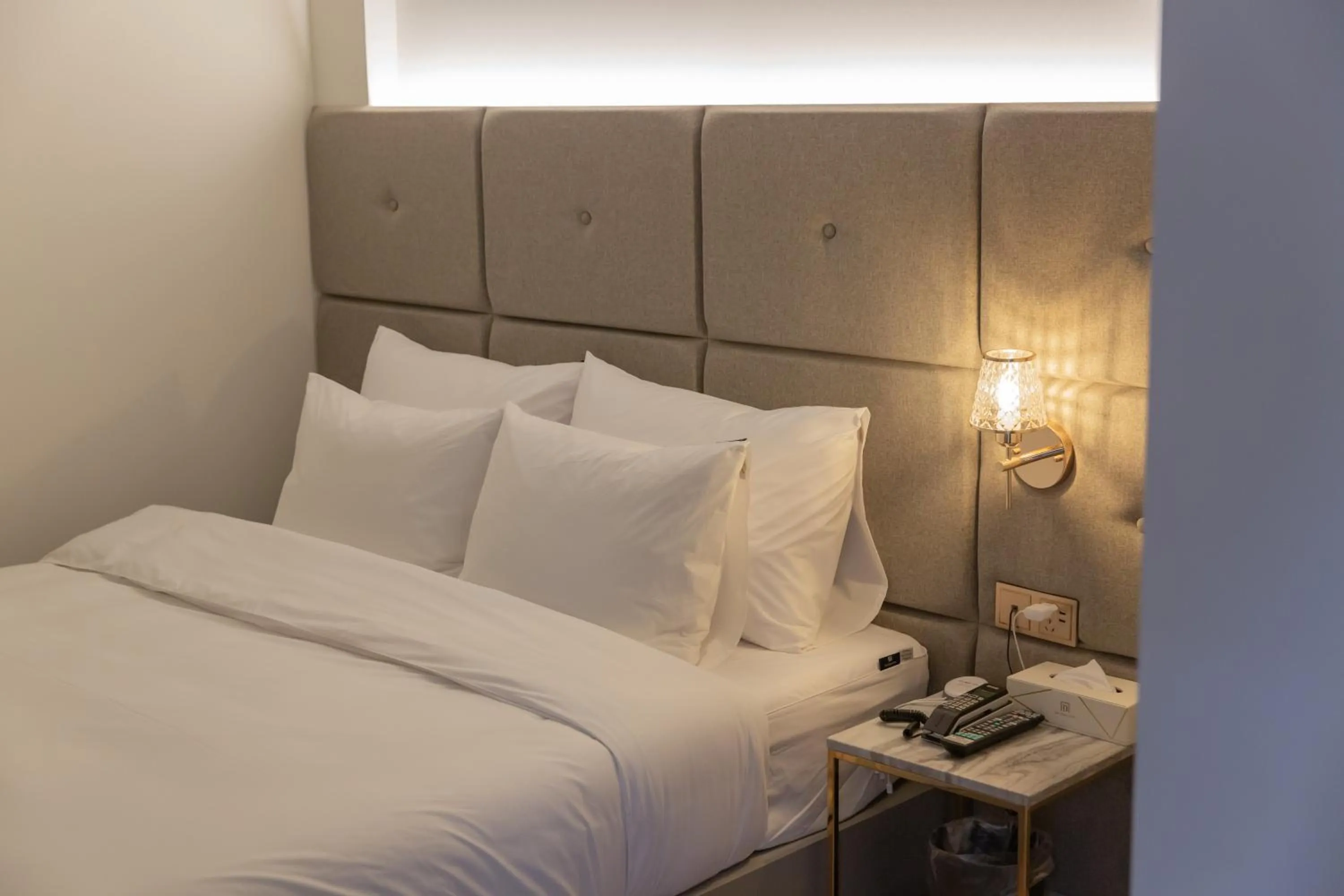 Bed in Denbasta Hotel Heritage