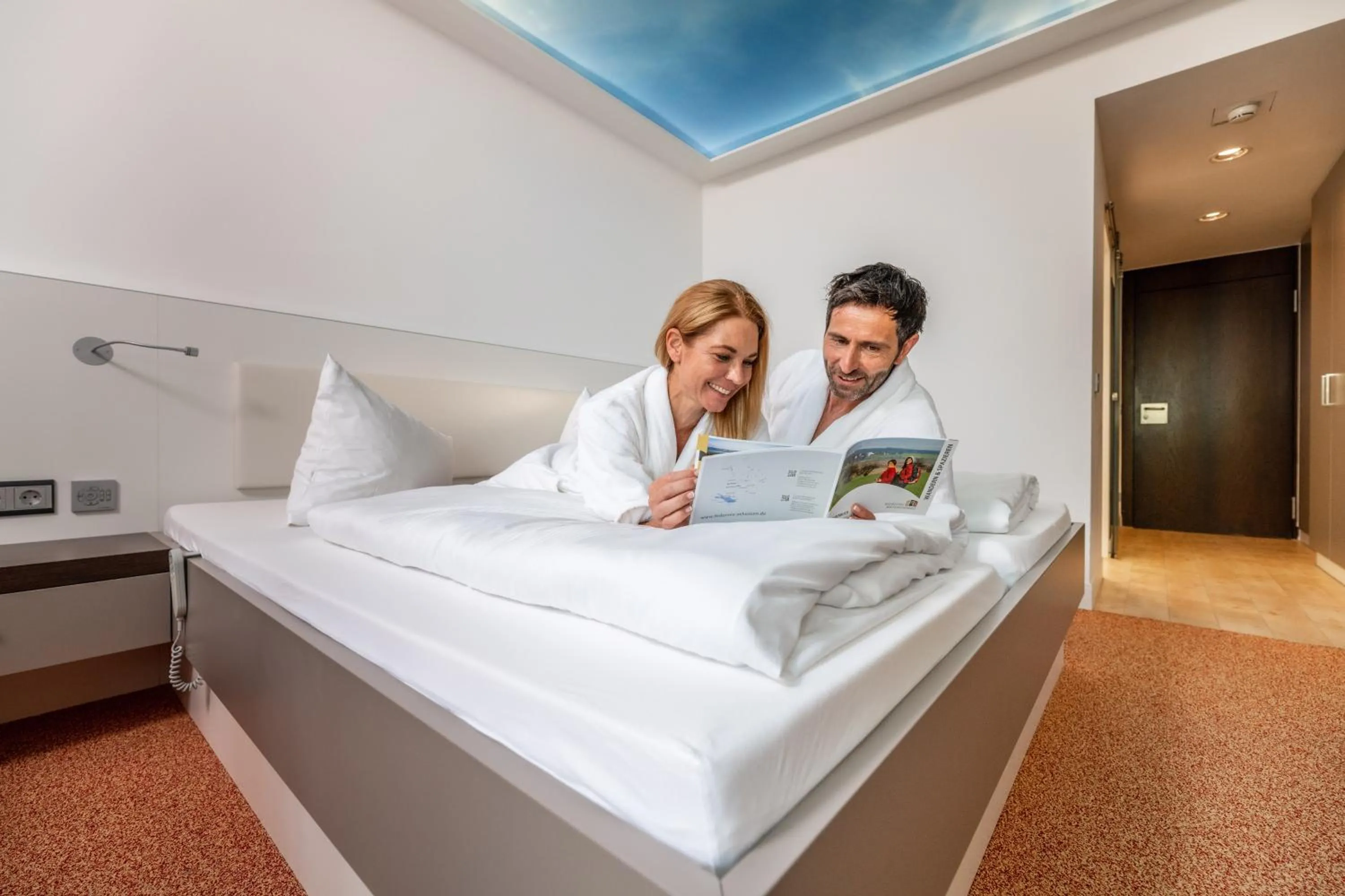 Bed in Thermenhotel Gesundheits-Bad Buchau