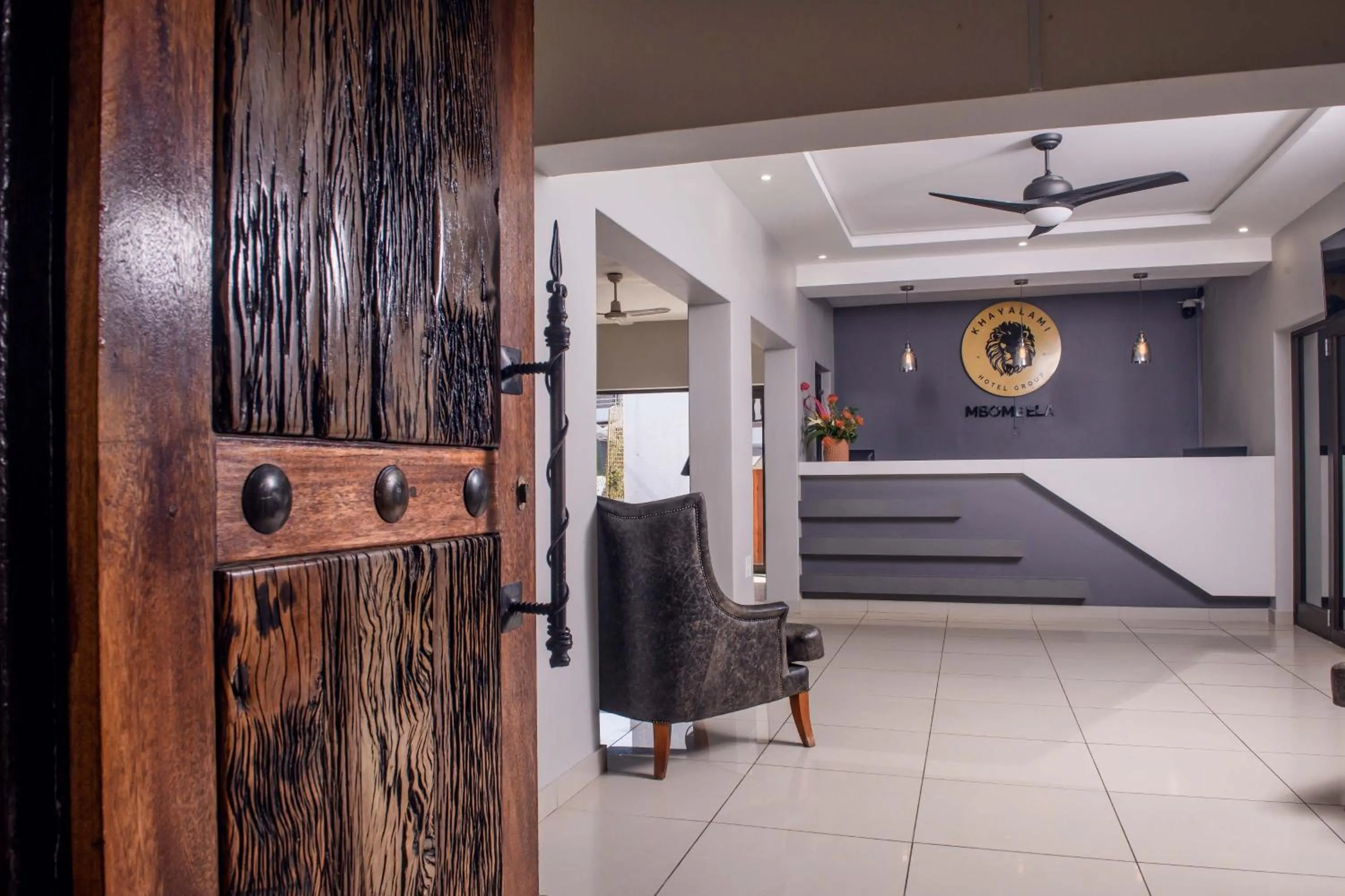 Lobby or reception in Khayalami Hotel - Mbombela