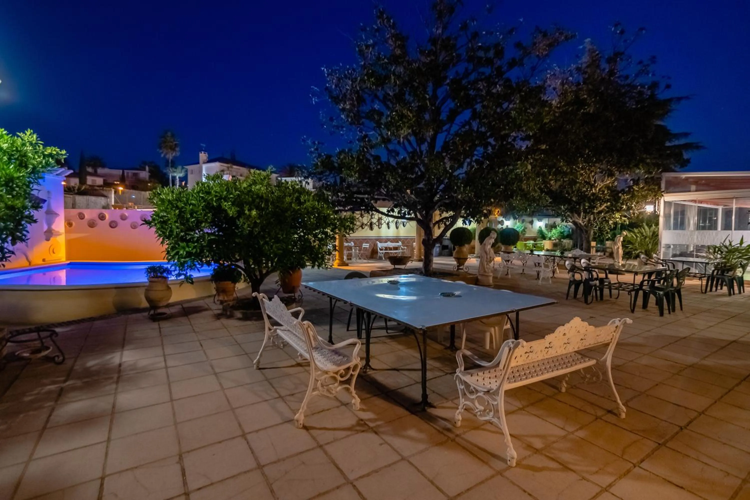 Patio in Hotel Riad Arruzafa