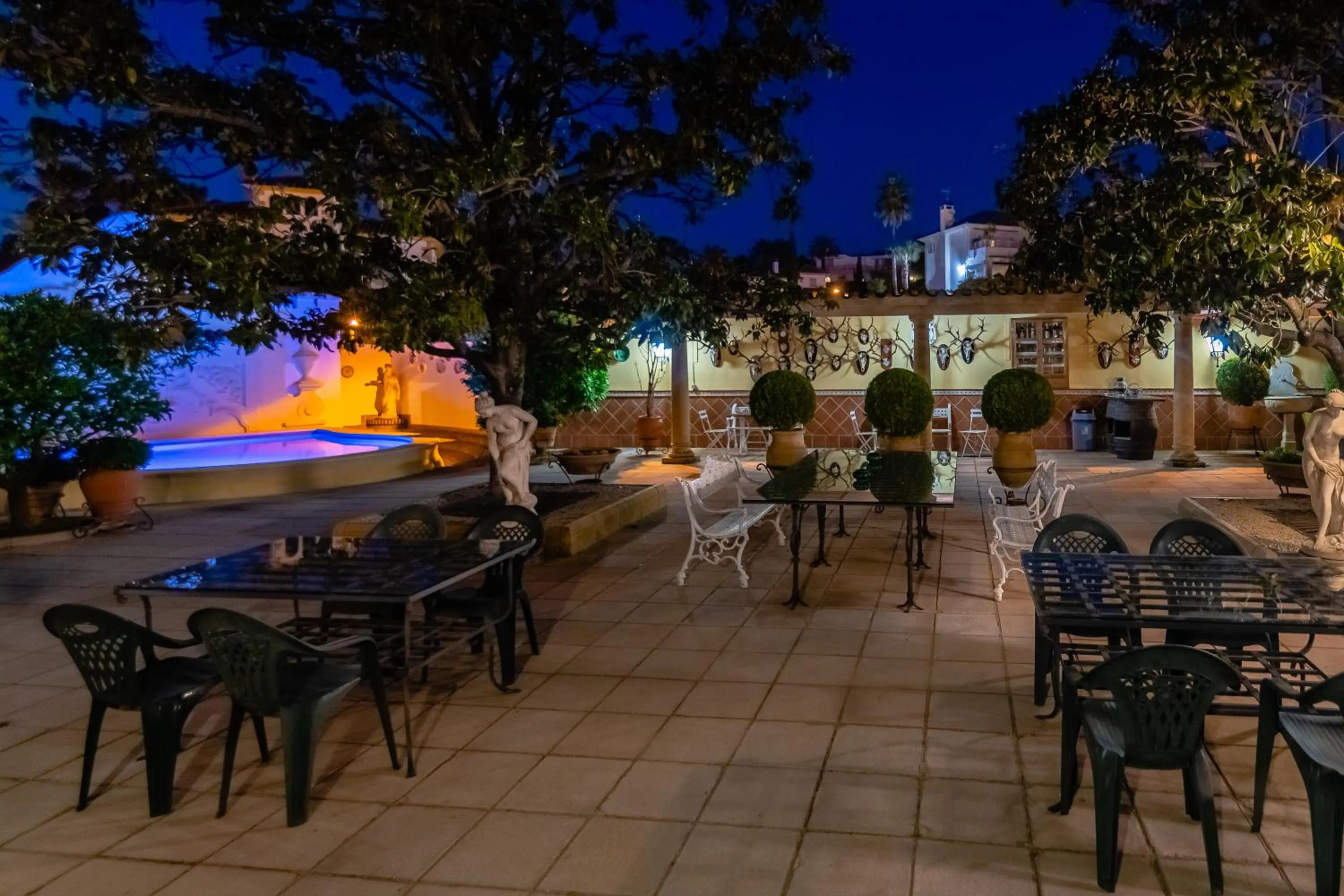 Patio in Hotel Riad Arruzafa