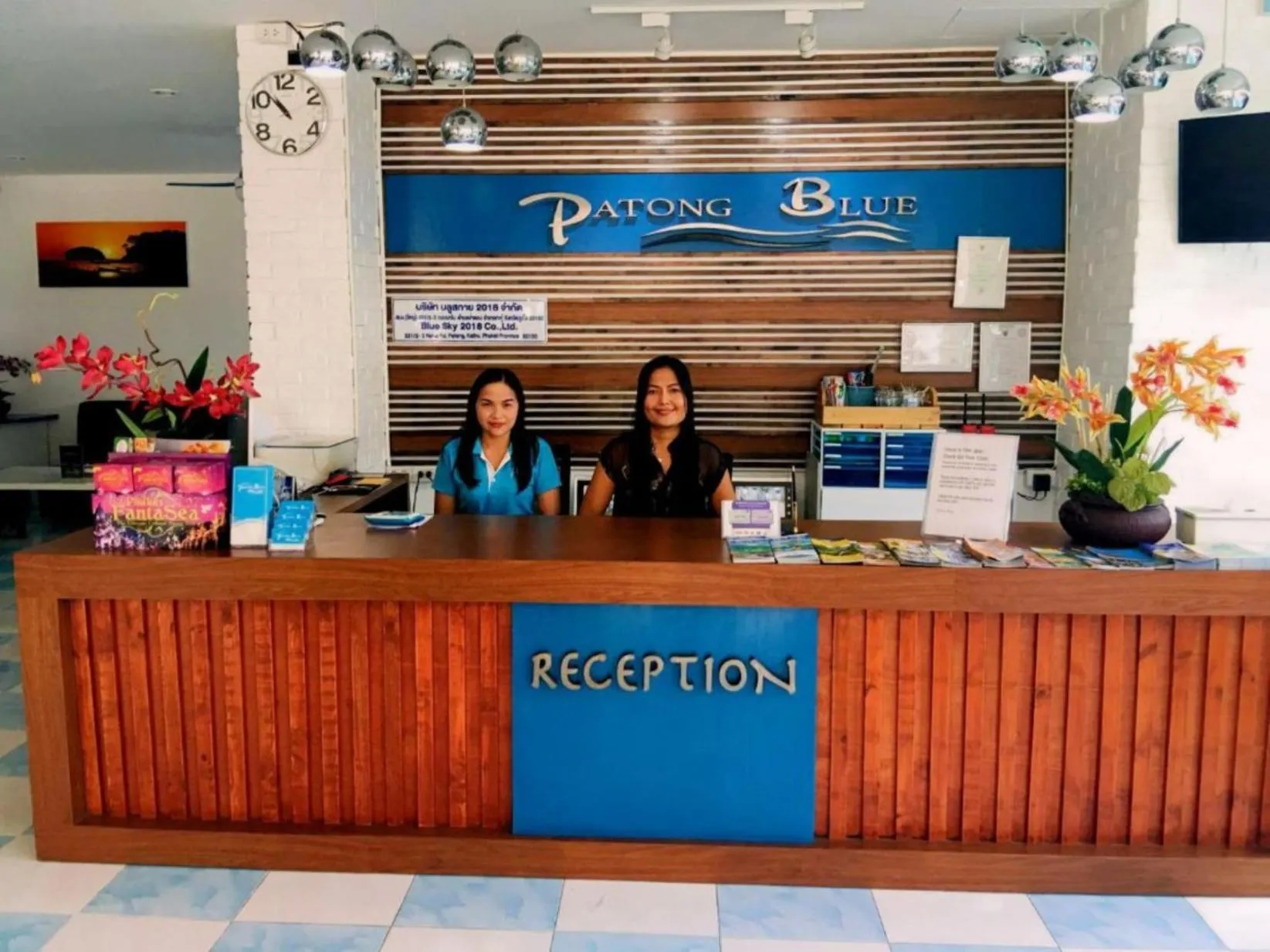 Staff in PATONG BLUE HOTEL