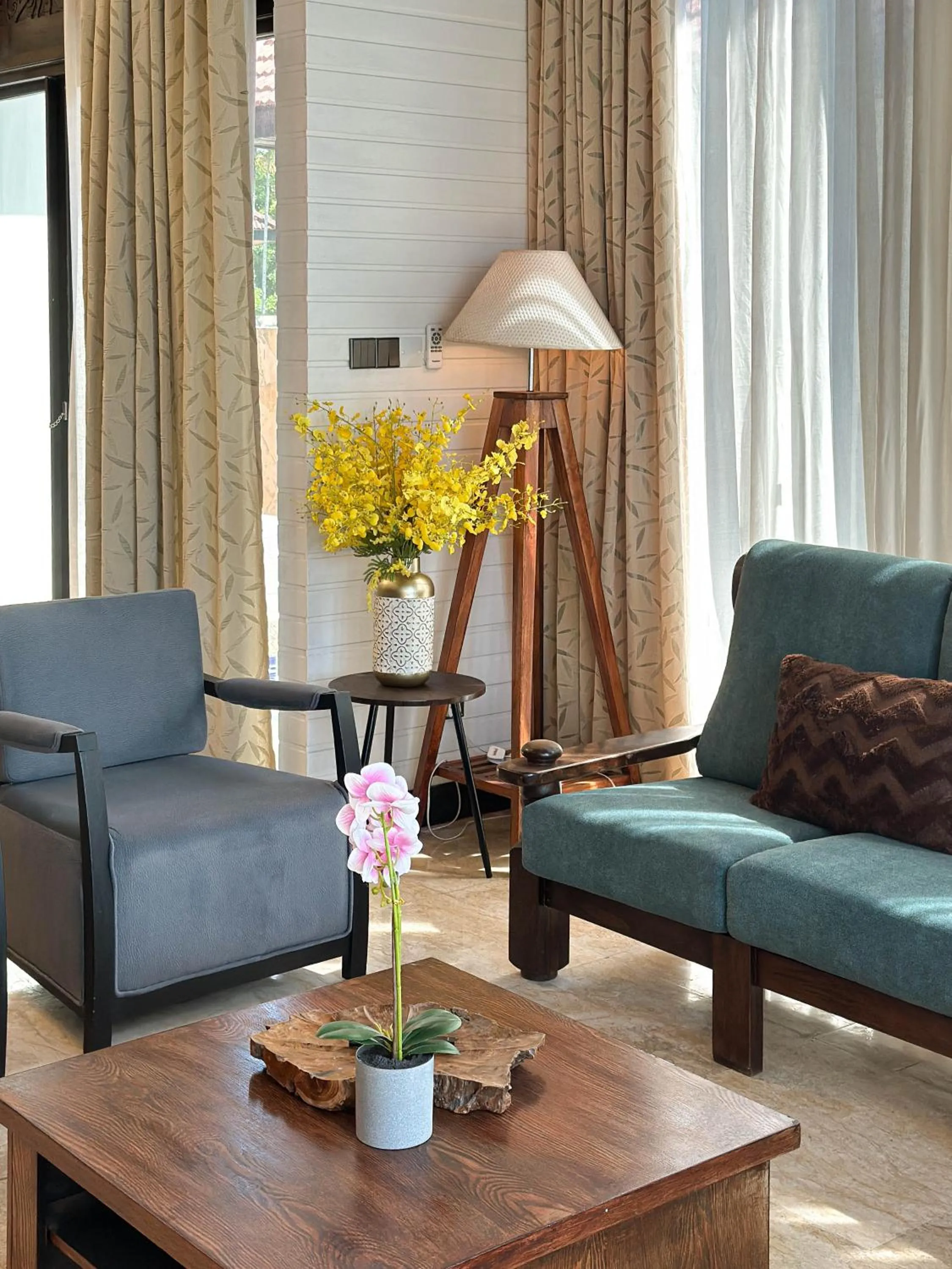 Living room in Bonheur at Karambunai