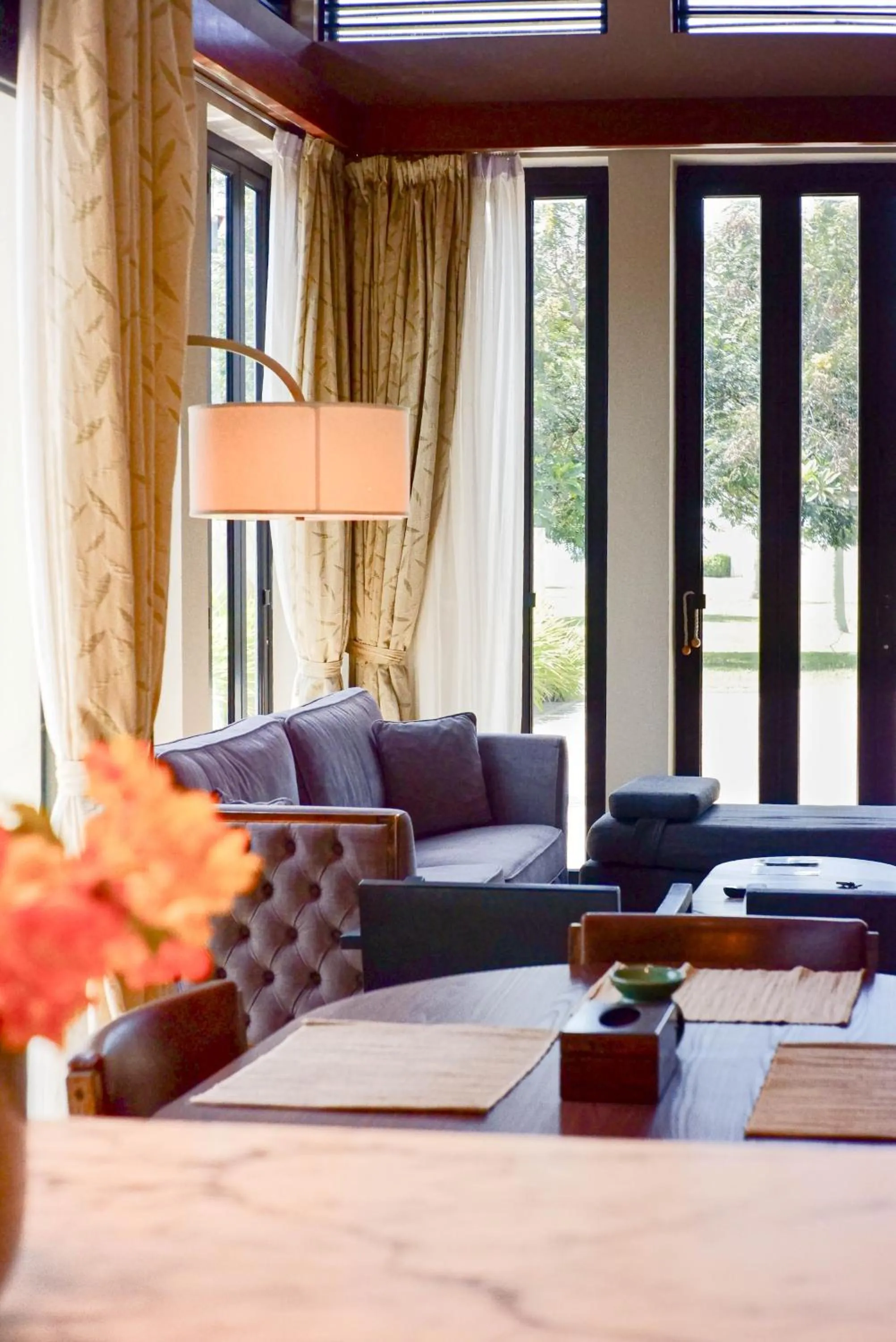 Living room in Bonheur at Karambunai