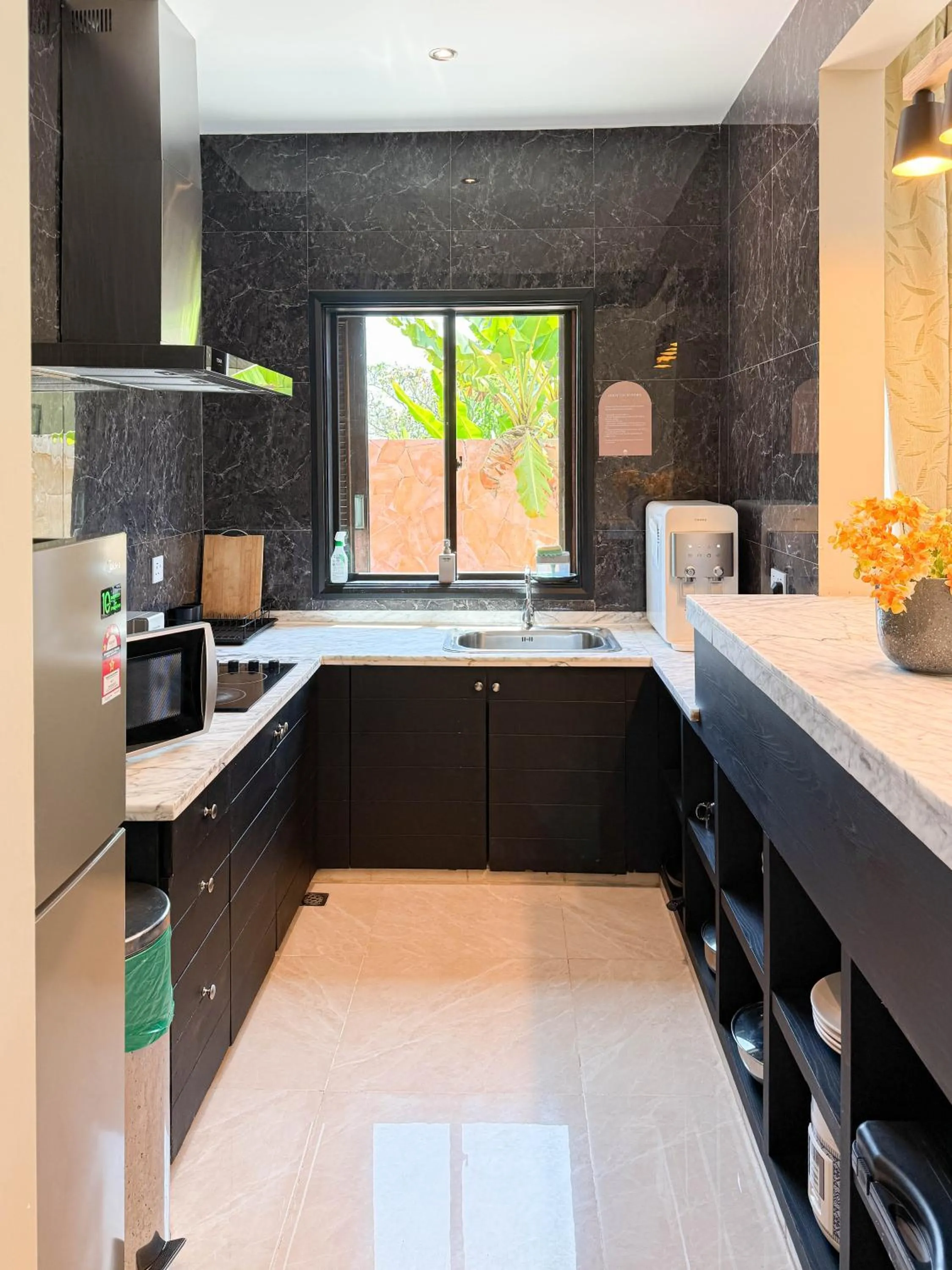 Kitchen or kitchenette in Bonheur at Karambunai