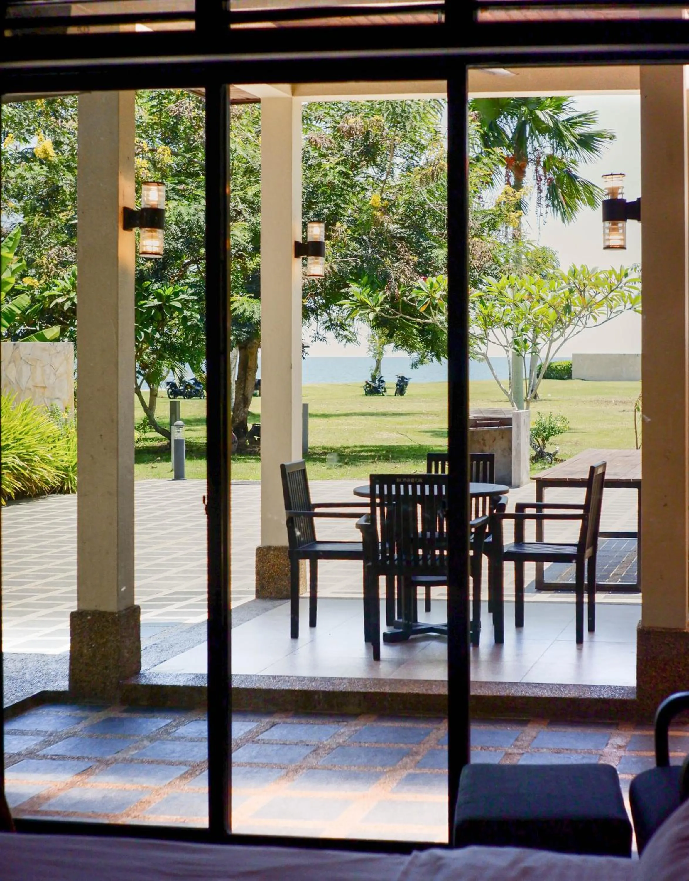 Patio in Bonheur at Karambunai