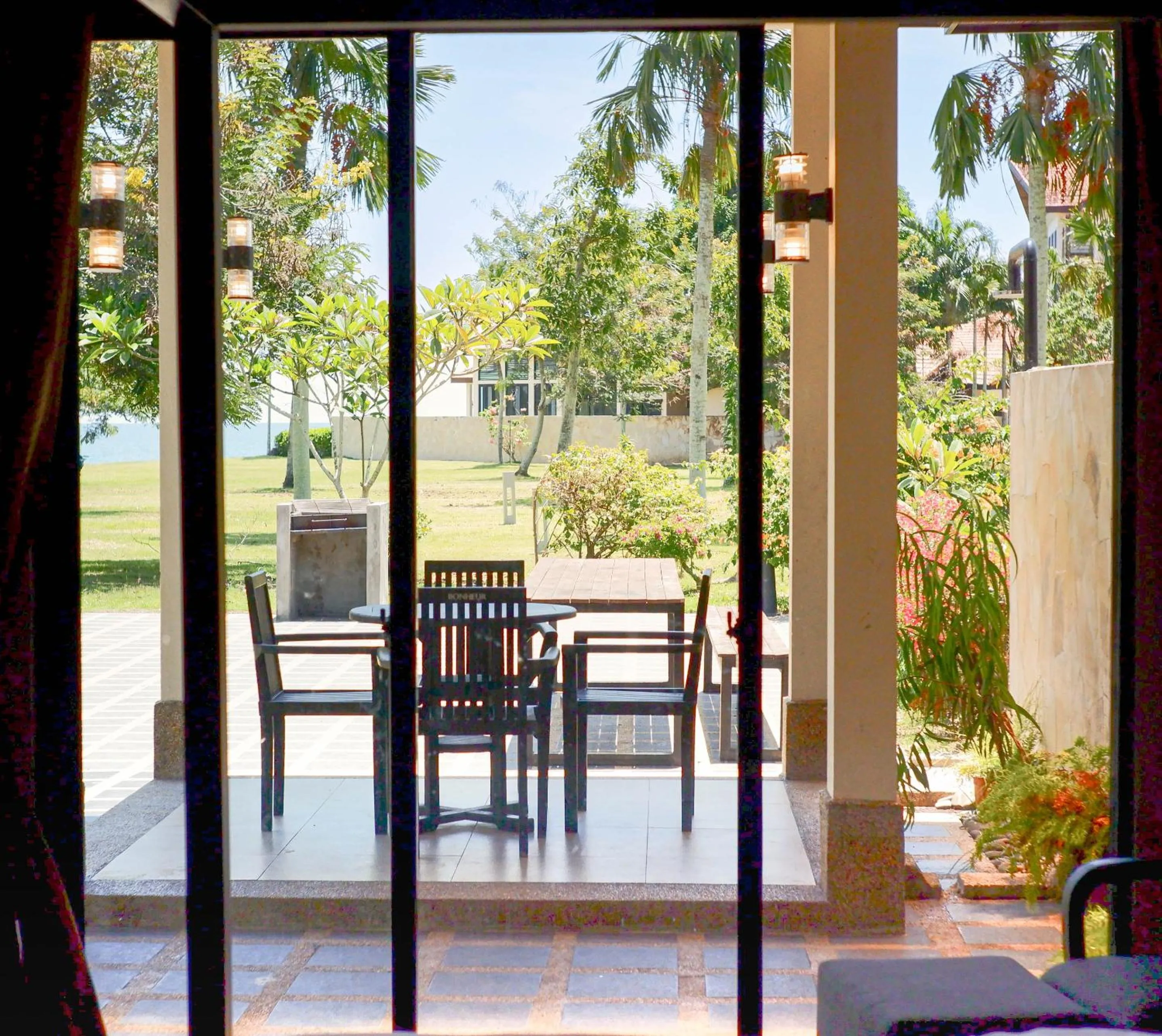 Patio in Bonheur at Karambunai