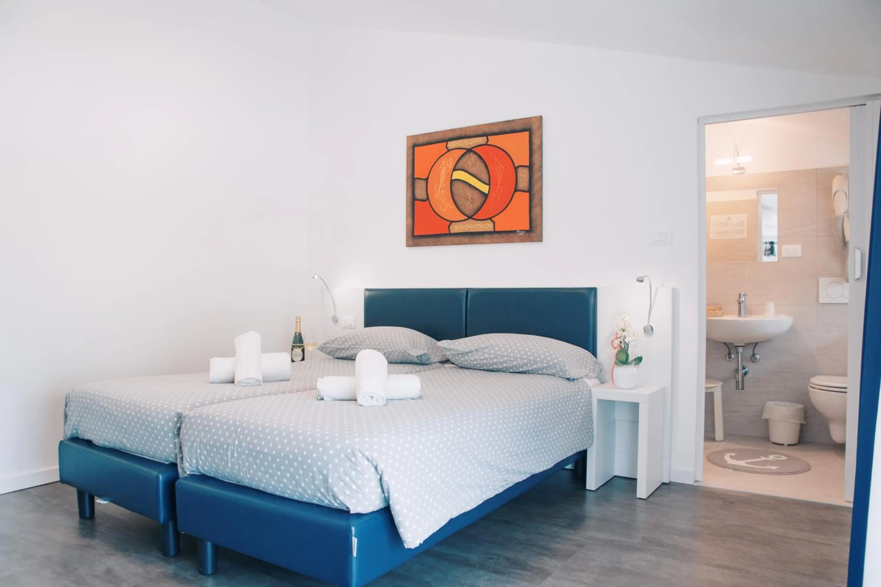 Bed in Hotel Aurora & Appartamenti