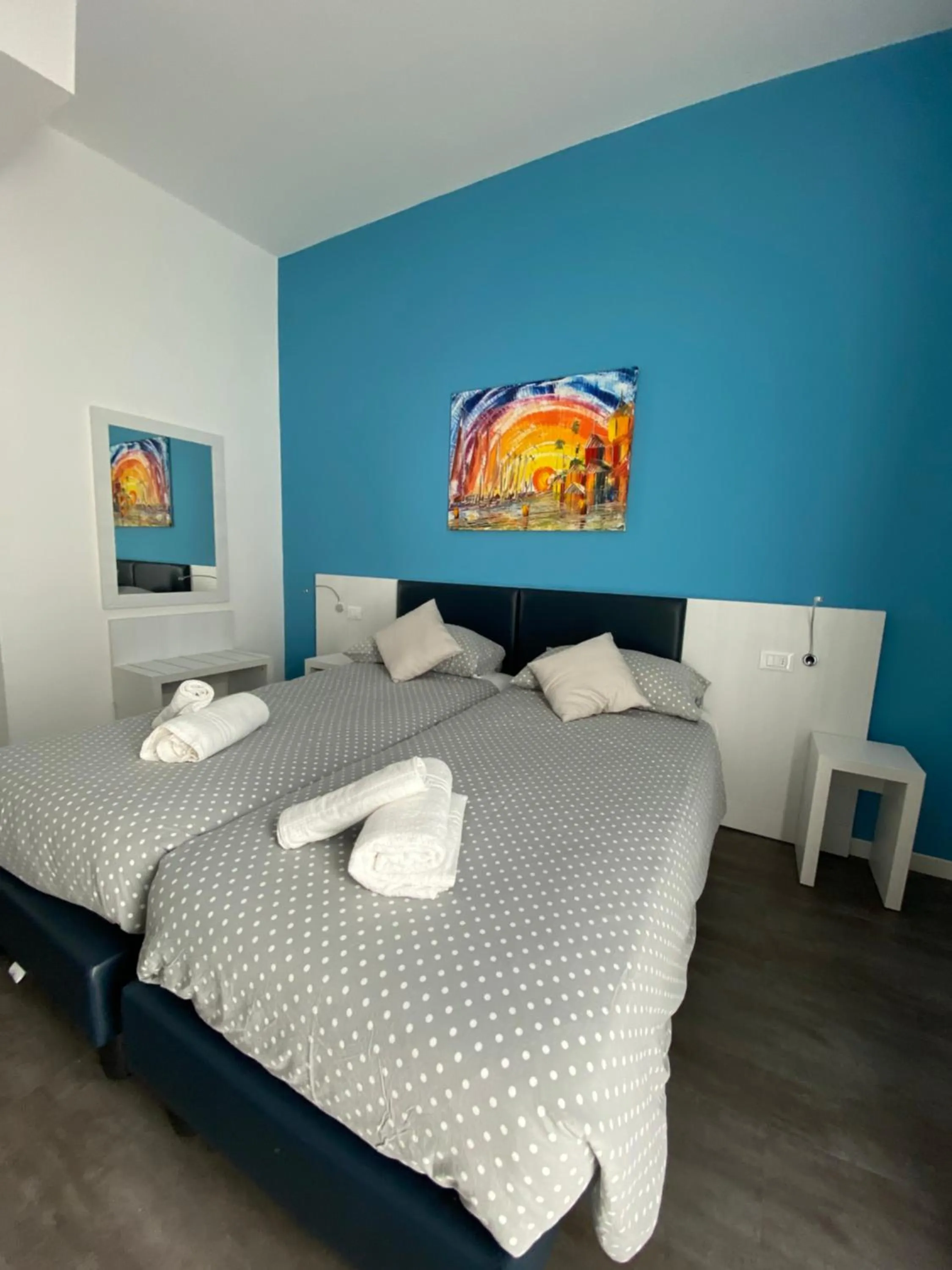 Bed in Hotel Aurora & Appartamenti