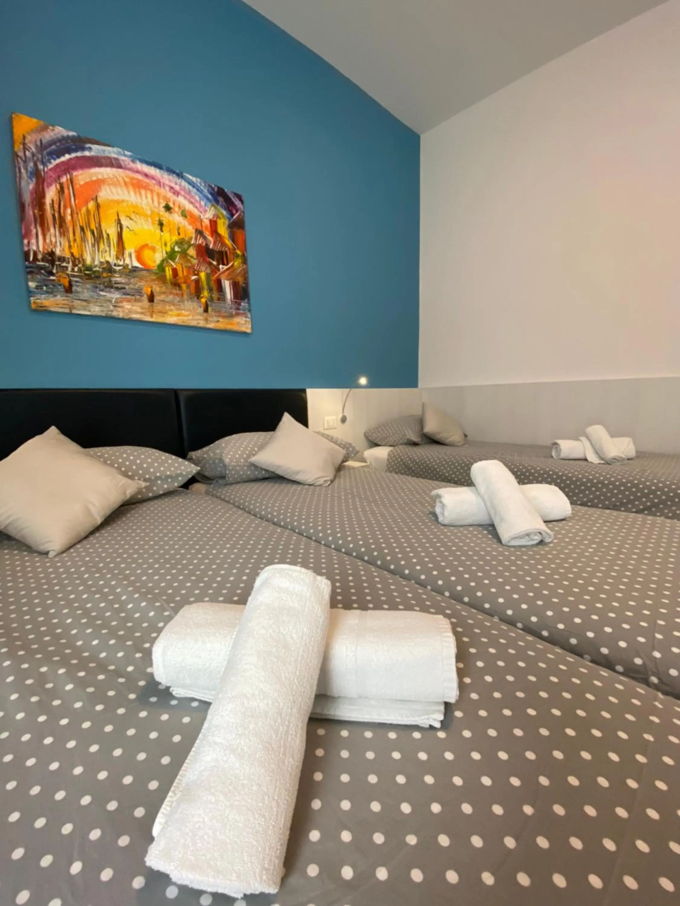 Bed in Hotel Aurora & Appartamenti