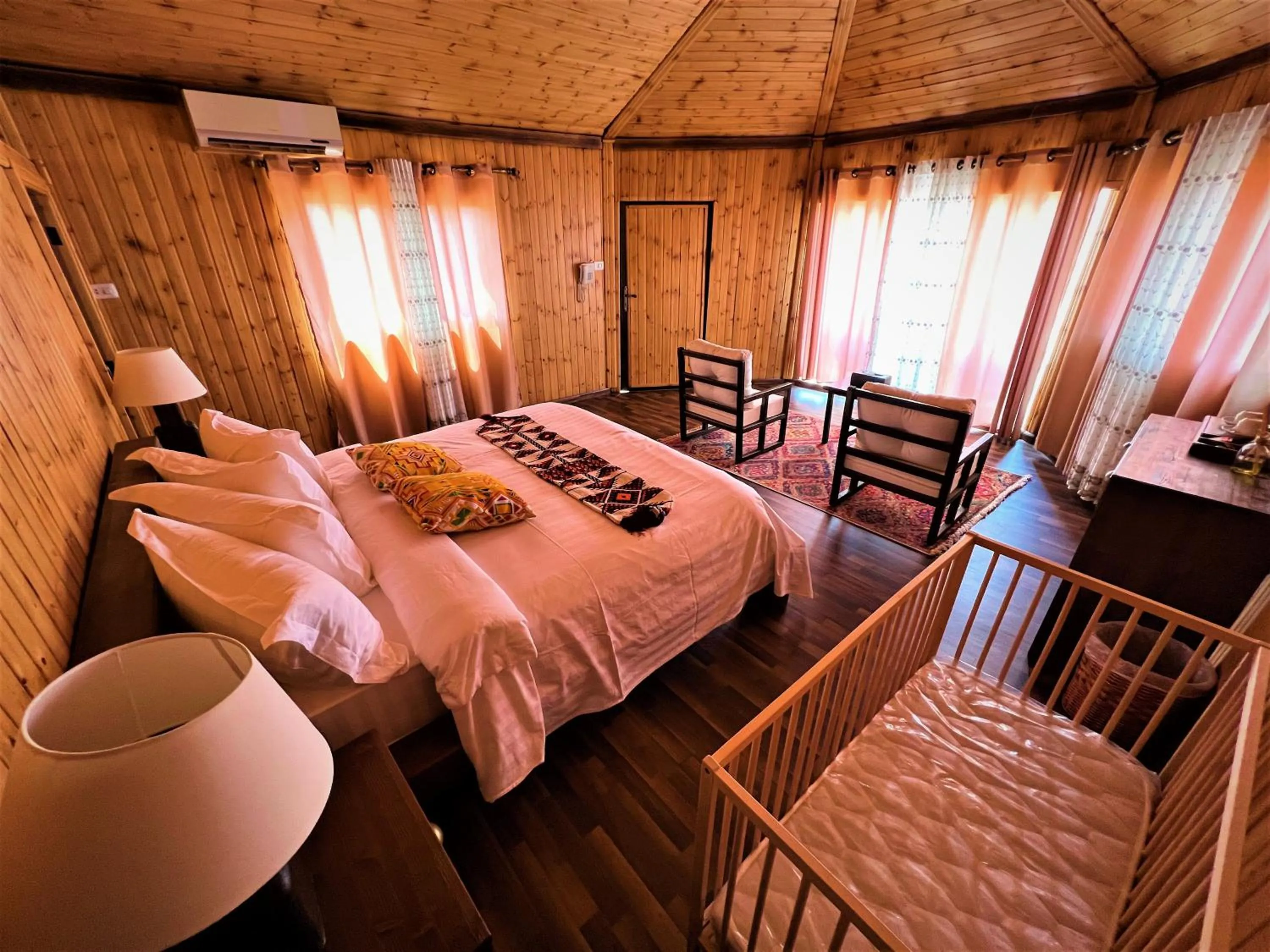 Bedroom, Bed in The Villas - Bedouin Boutique Resort