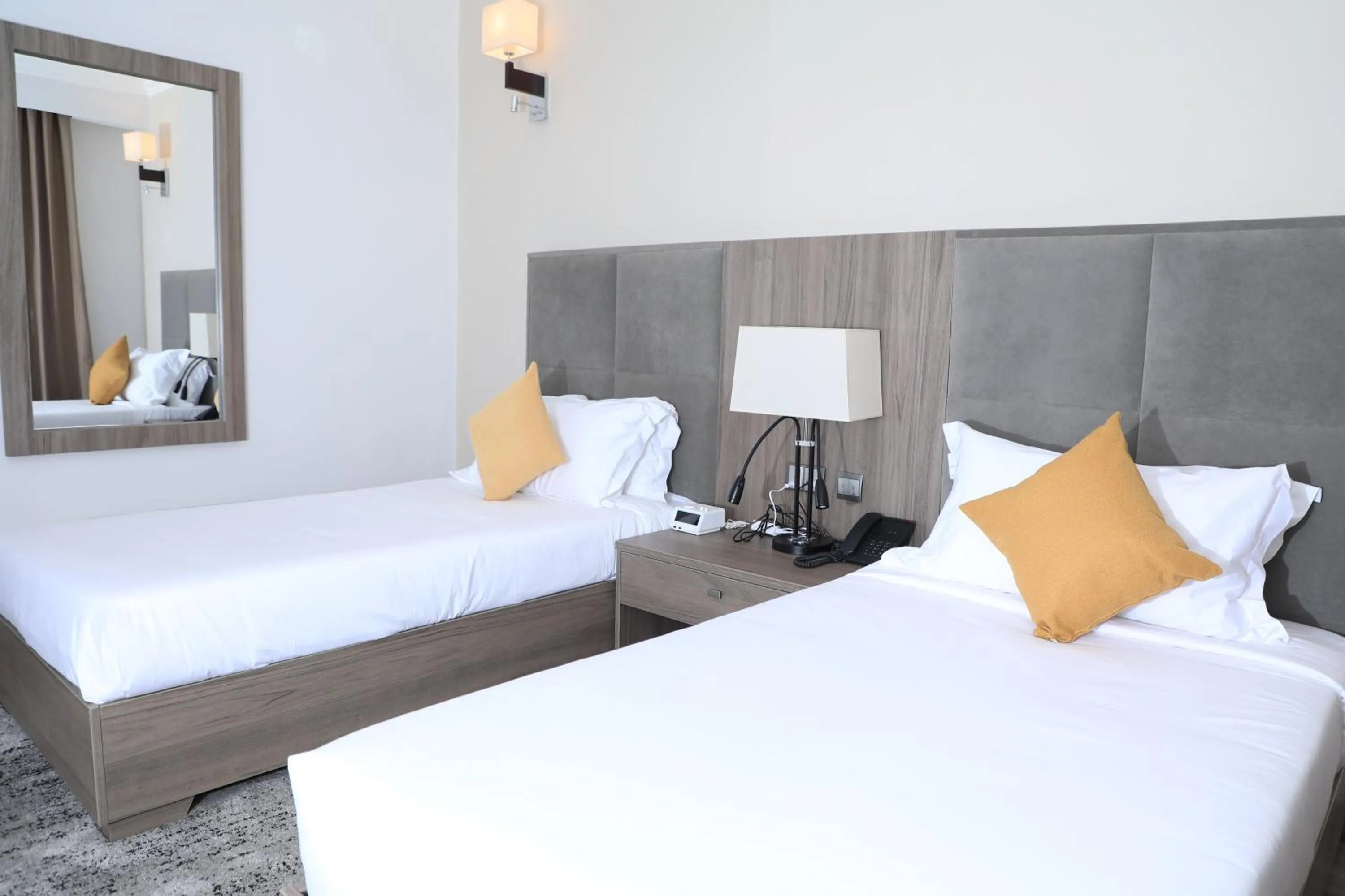 Bed in TH BonRoyal Hotel