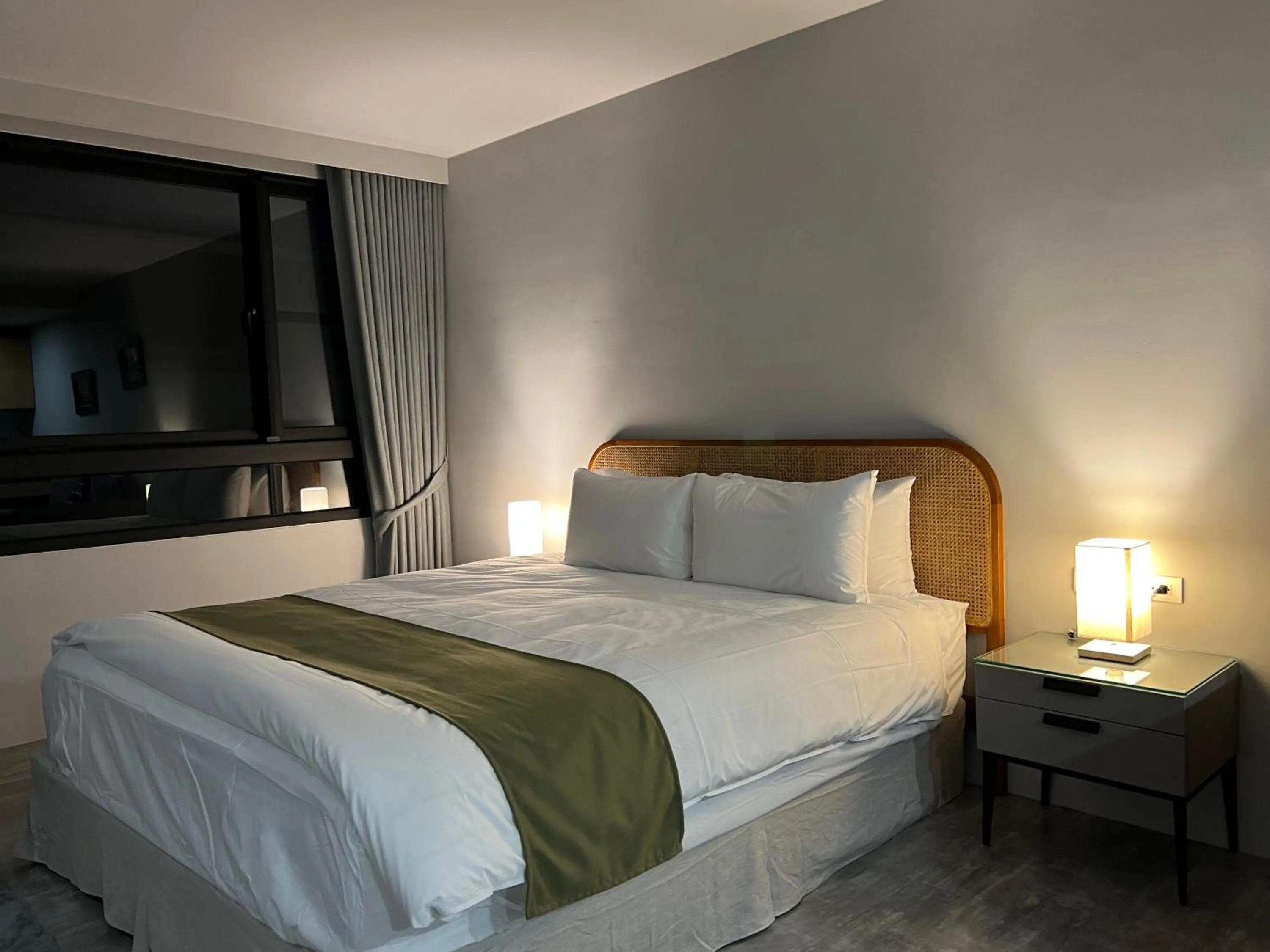 Bed in The MSUG Hotel