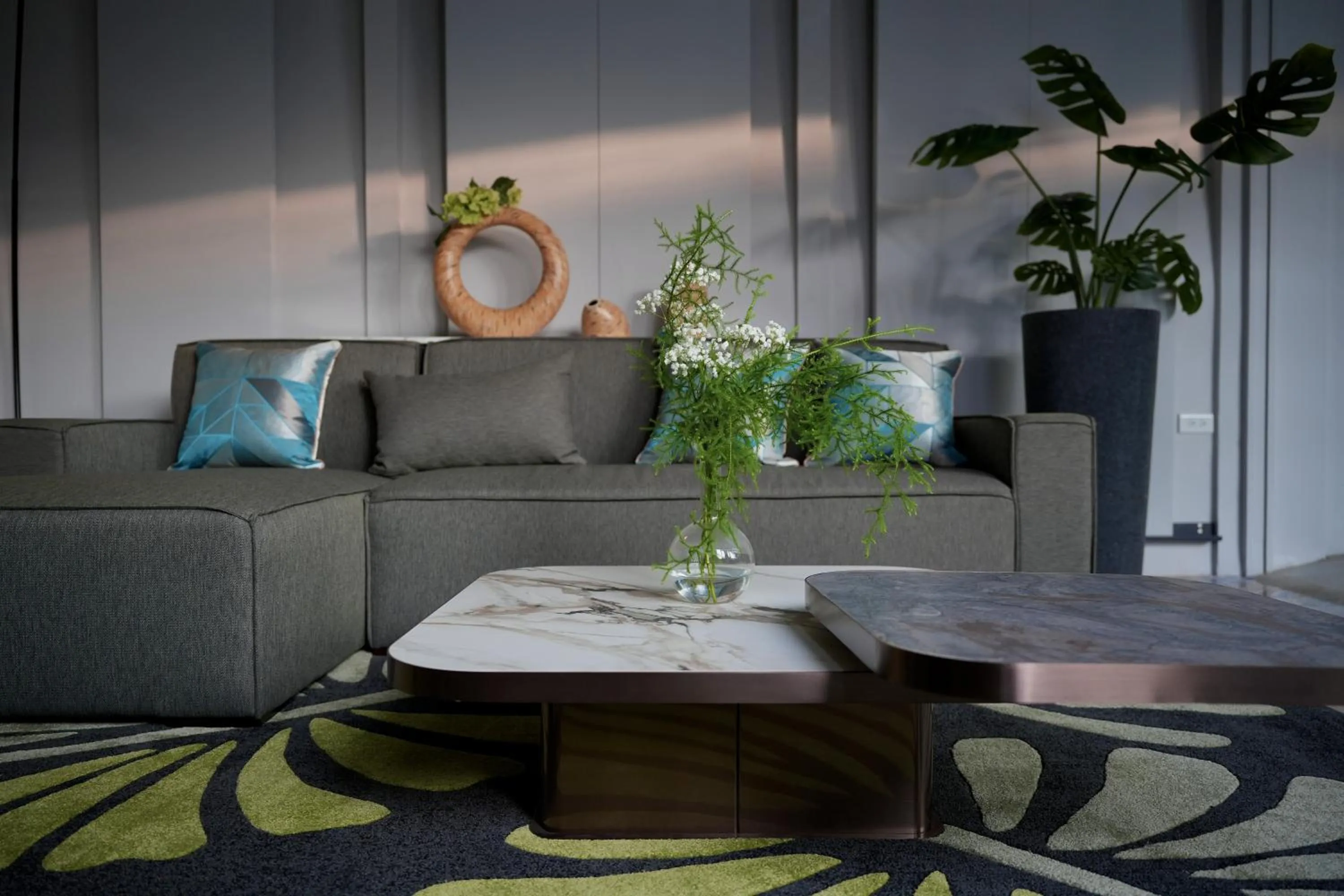 Seating area in The MSUG Hotel