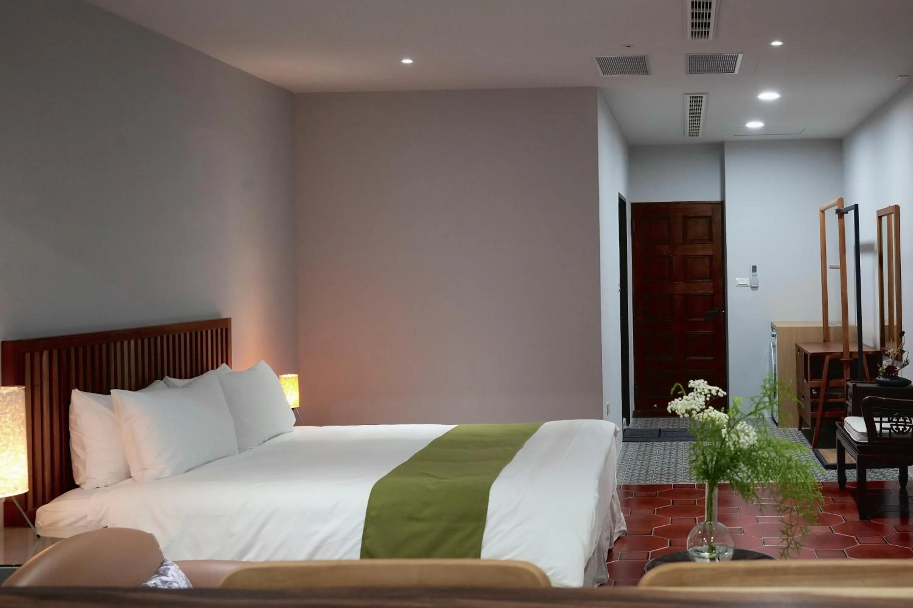 Bed in The MSUG Hotel