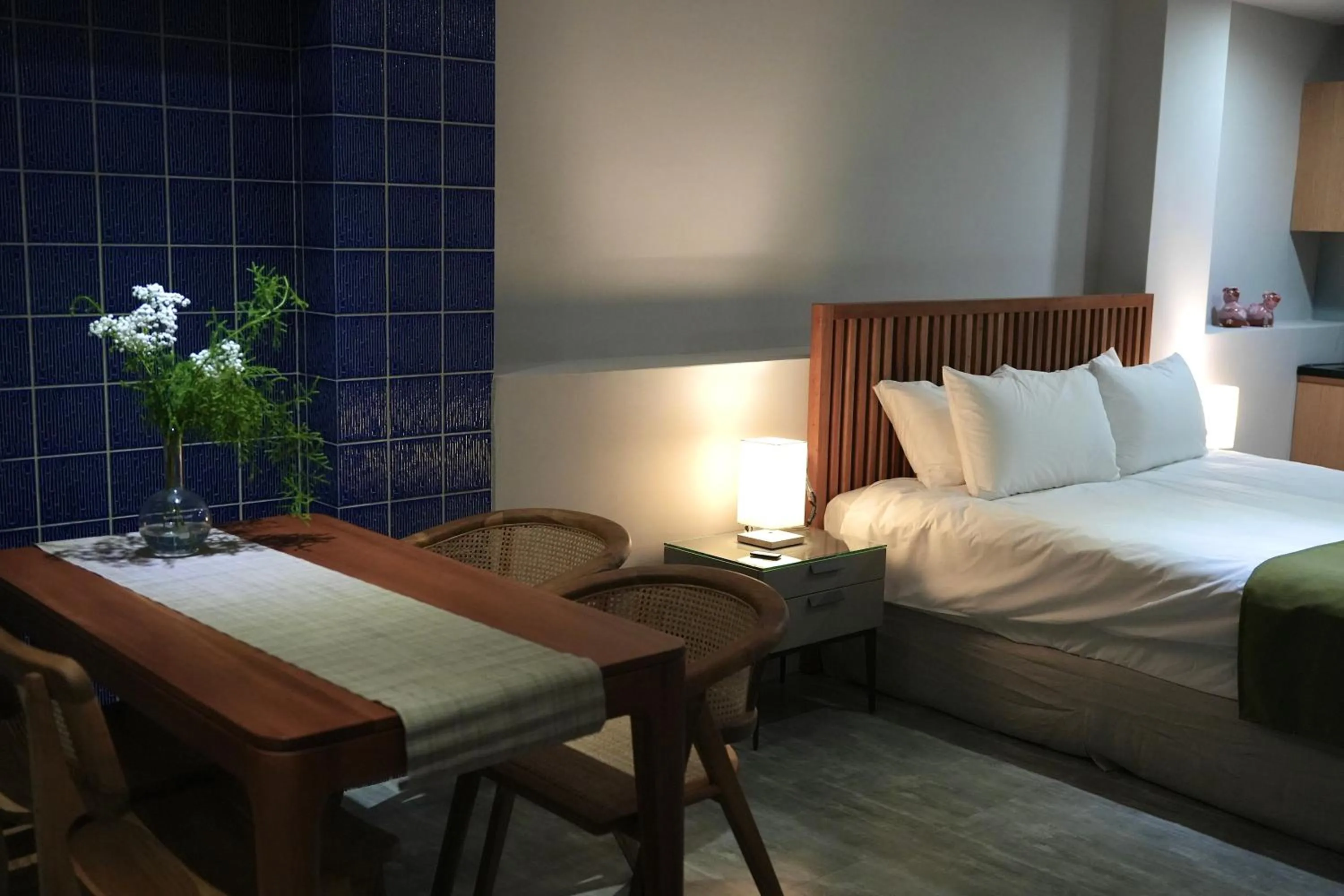 Bed in The MSUG Hotel