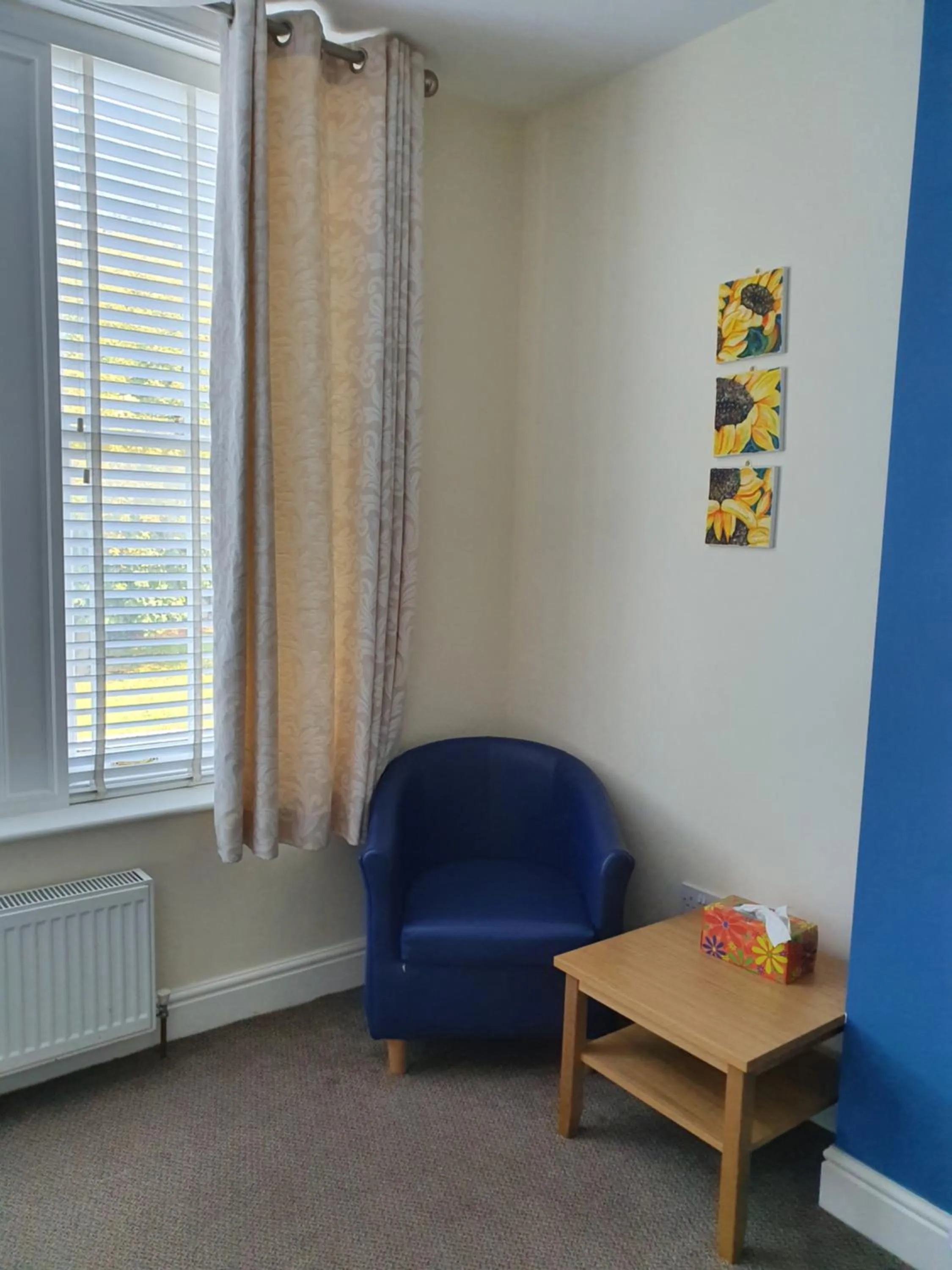 Seating area in The Flowerpot